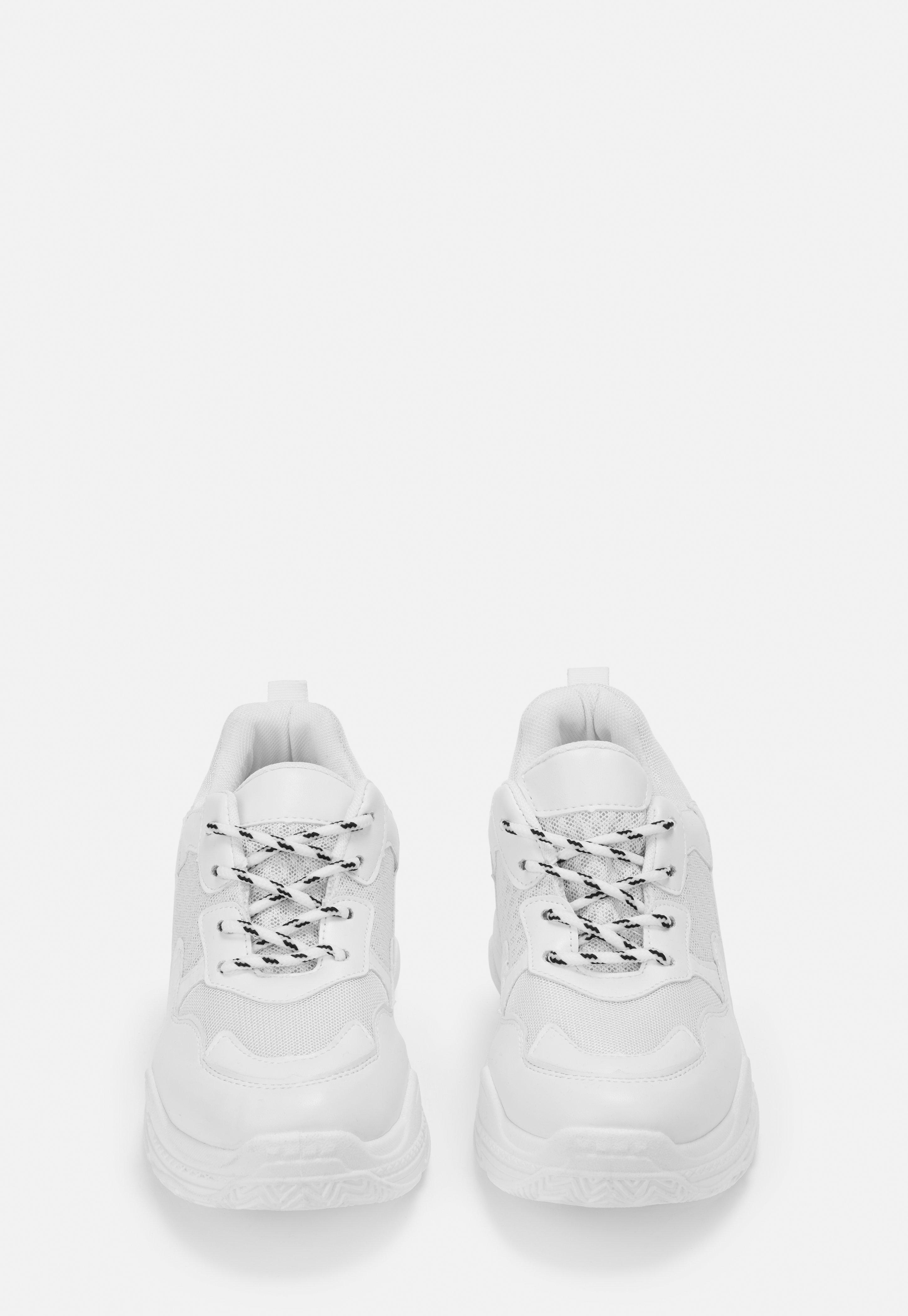 missguided white chunky trainers