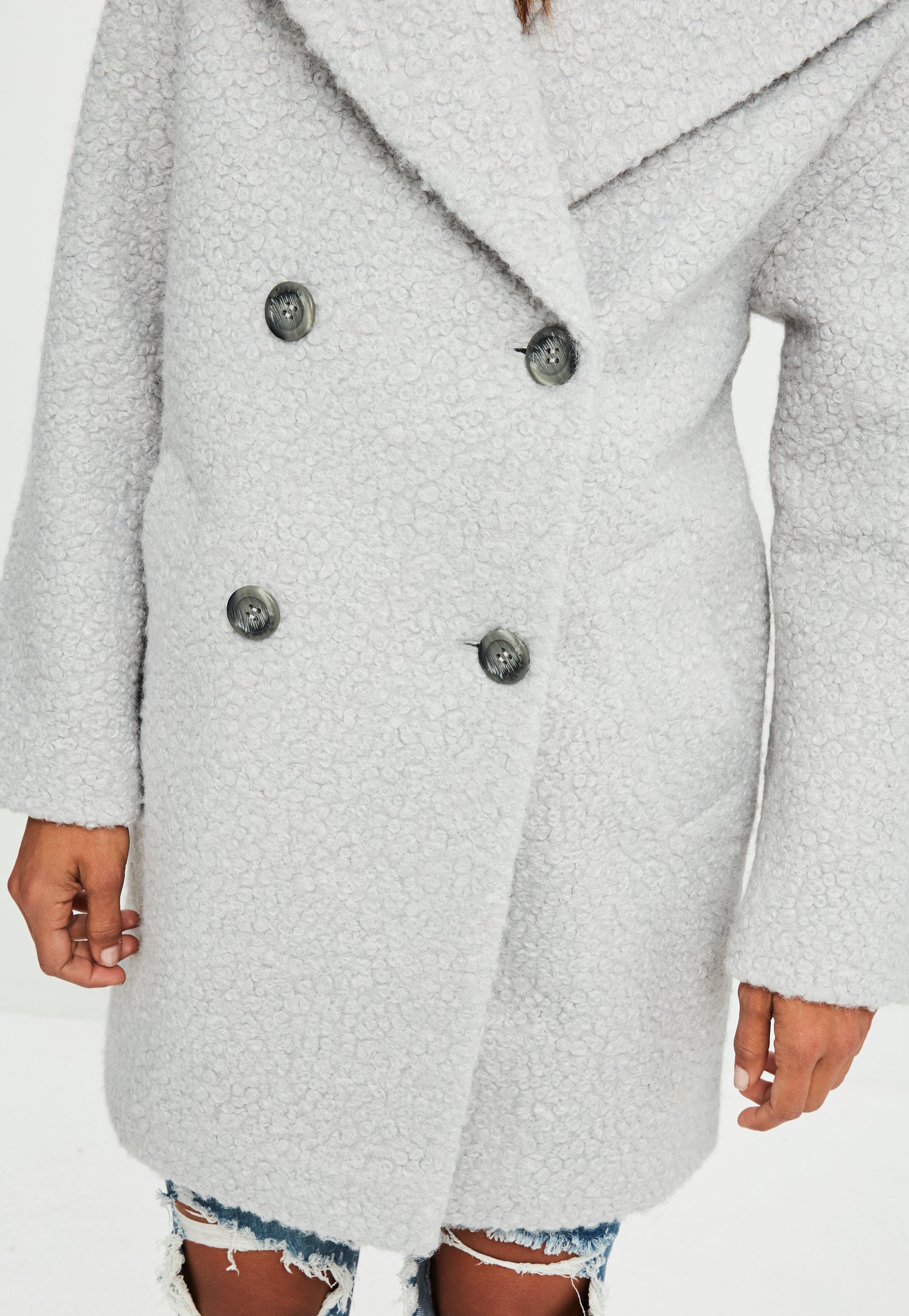 missguided boucle jacket