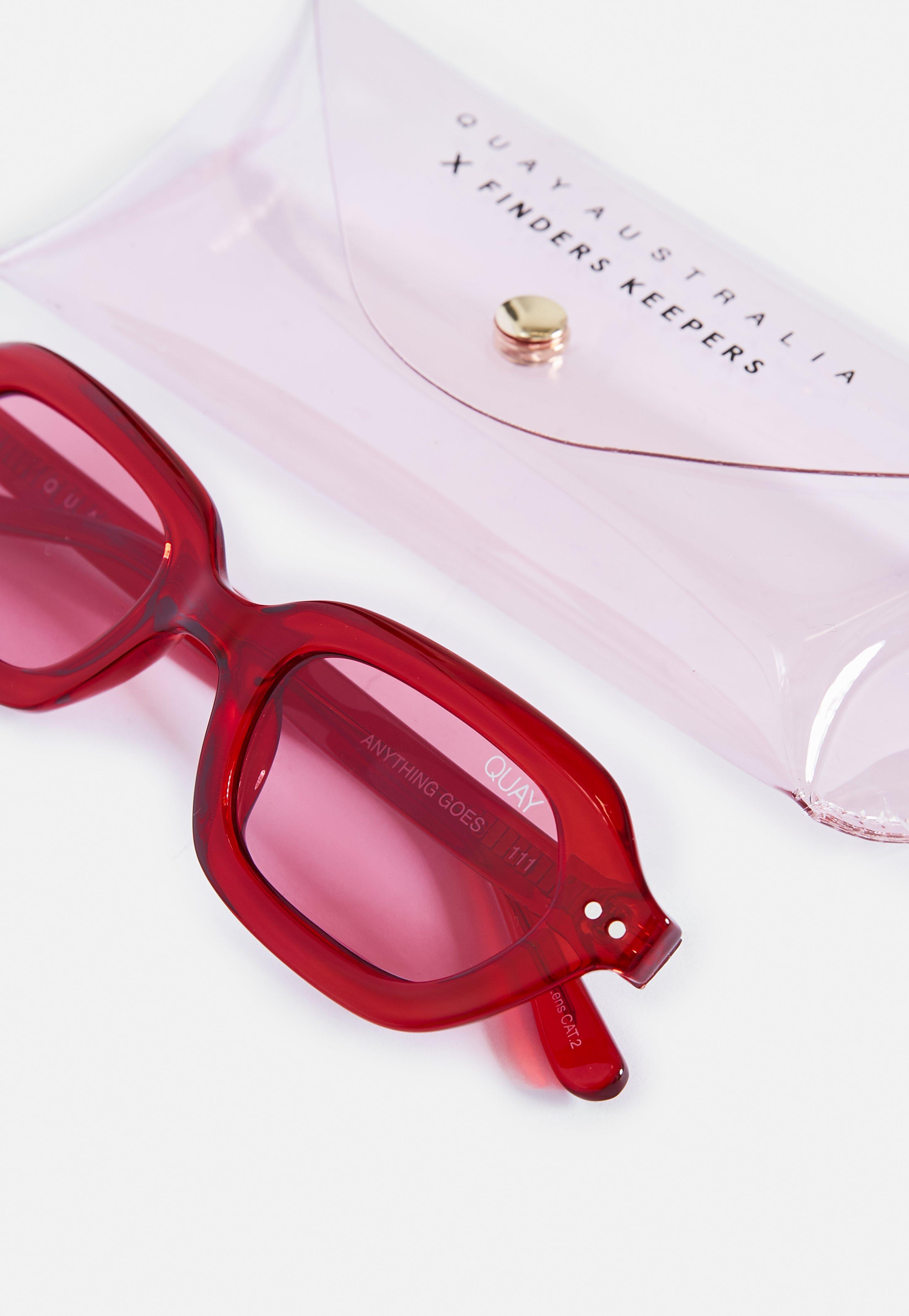 Missguided Quay Australia X Finders Keepers Anything Goes Red Sunglasses Lyst Missguided Quay Australia X Finders Keepers Anything Goes Red Sunglasses Lyst