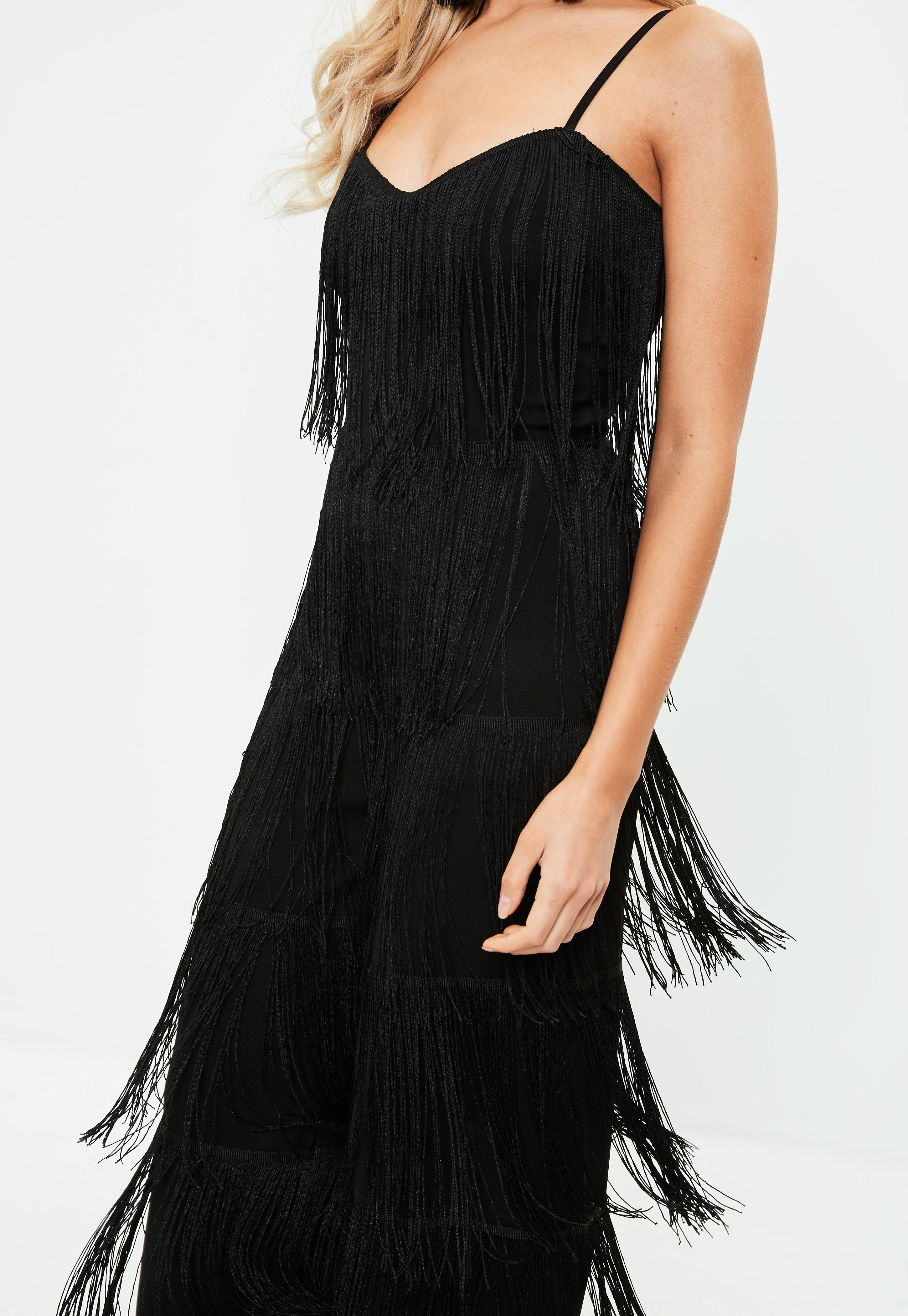 fringe jumpsuit