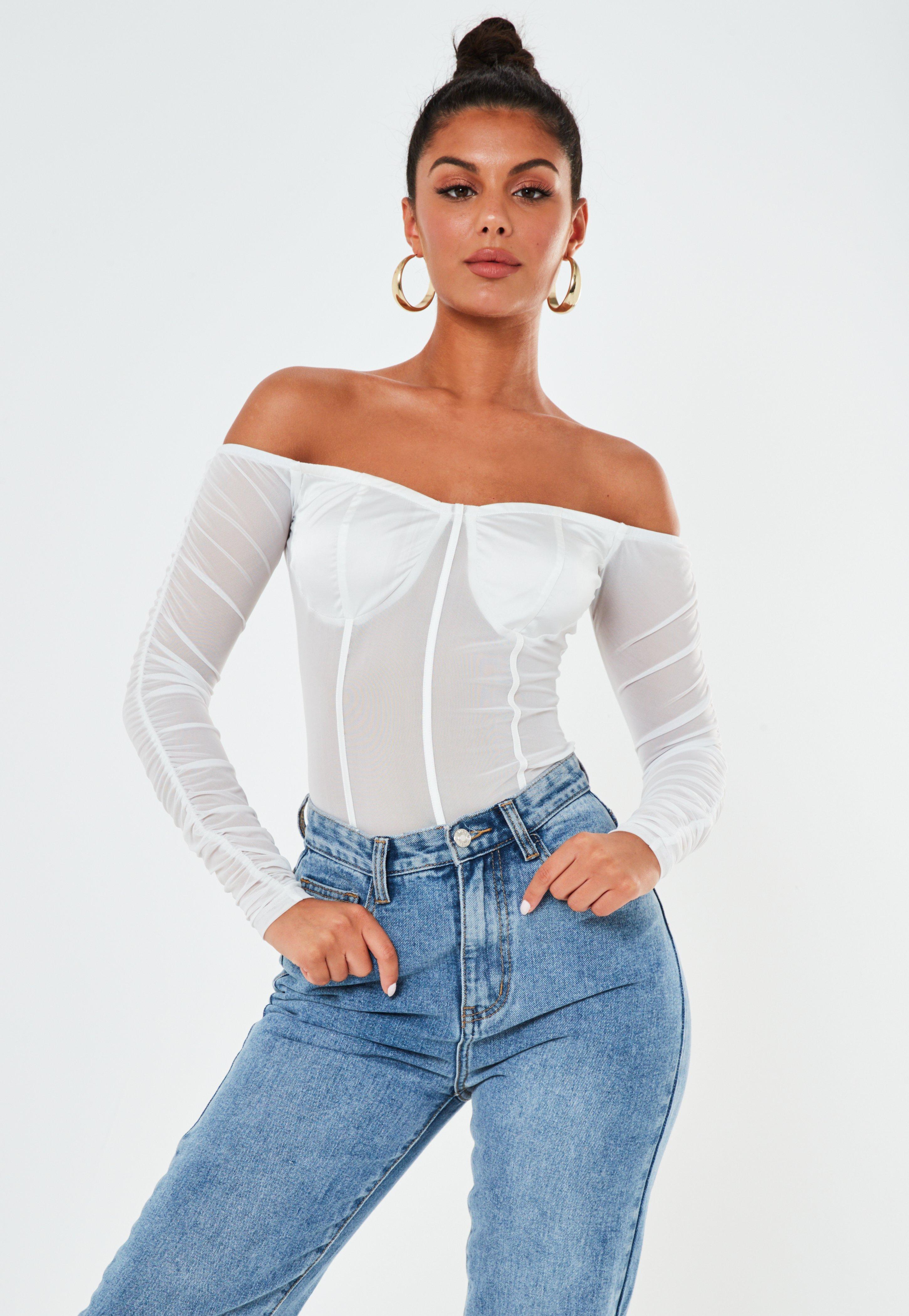 Cream corset bodysuit Clearance