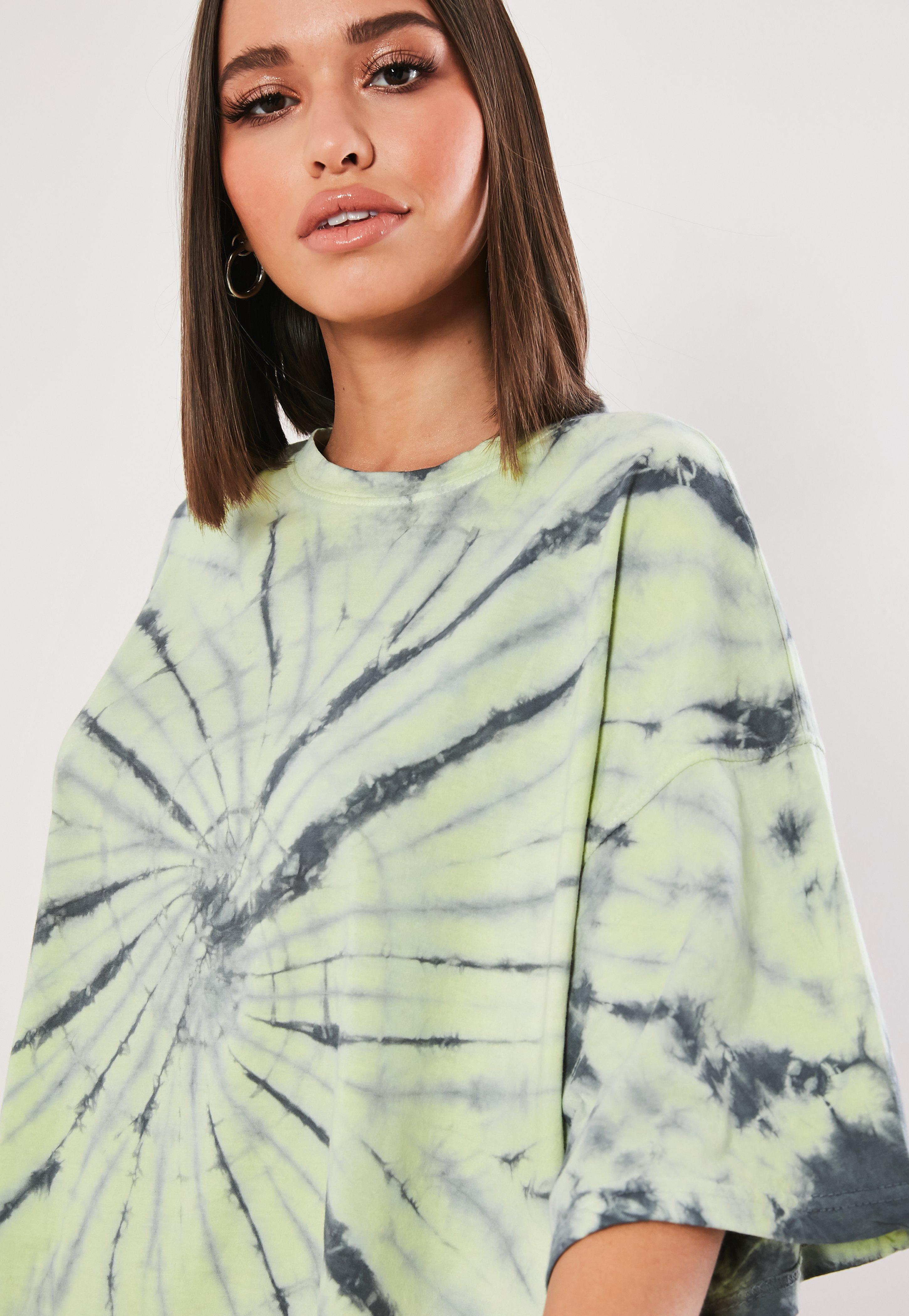 missguided tie dye sweatshirt