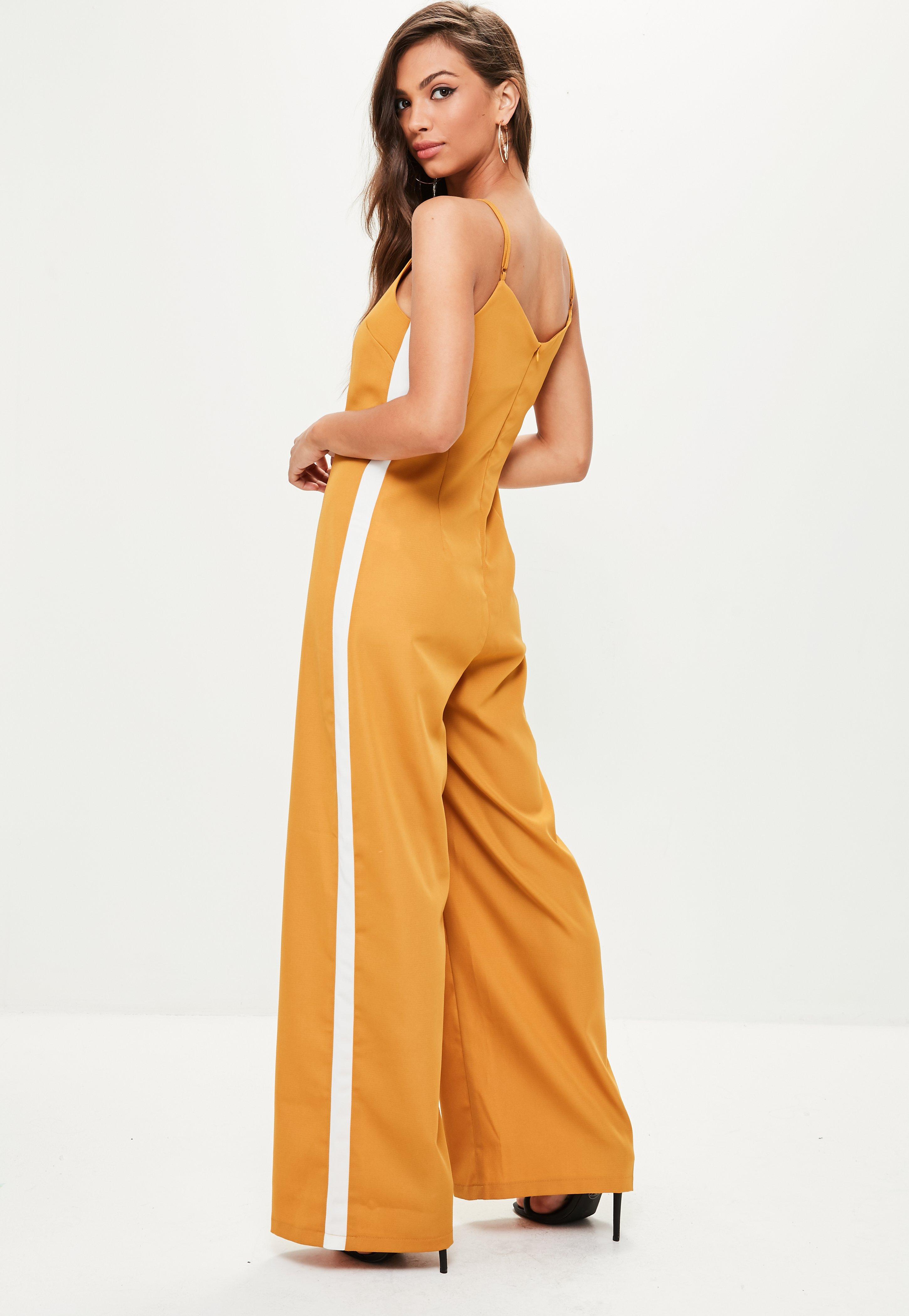 mustard jumpsuit