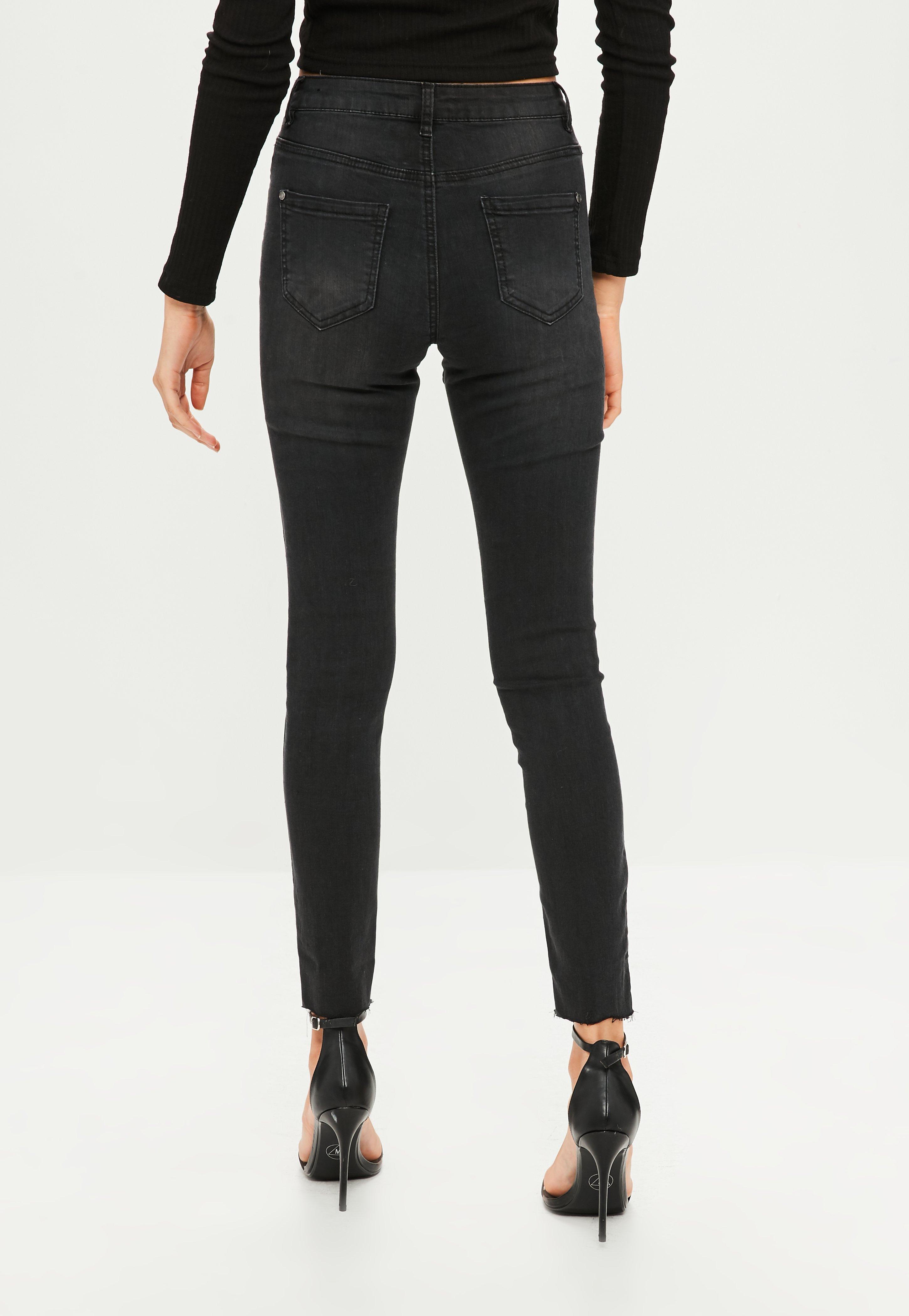 blue sinner clean distressed skinny jeans