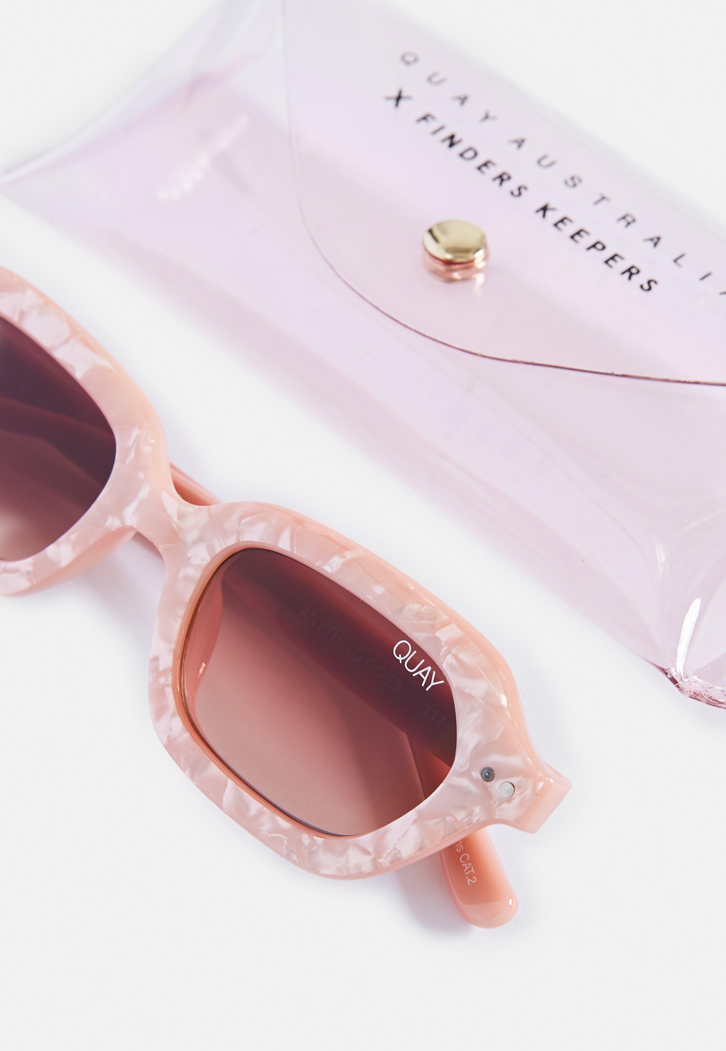 Missguided Quay Australia X Finders Keepers Anything Goes Peach Pearl  Sunglasses - Lyst