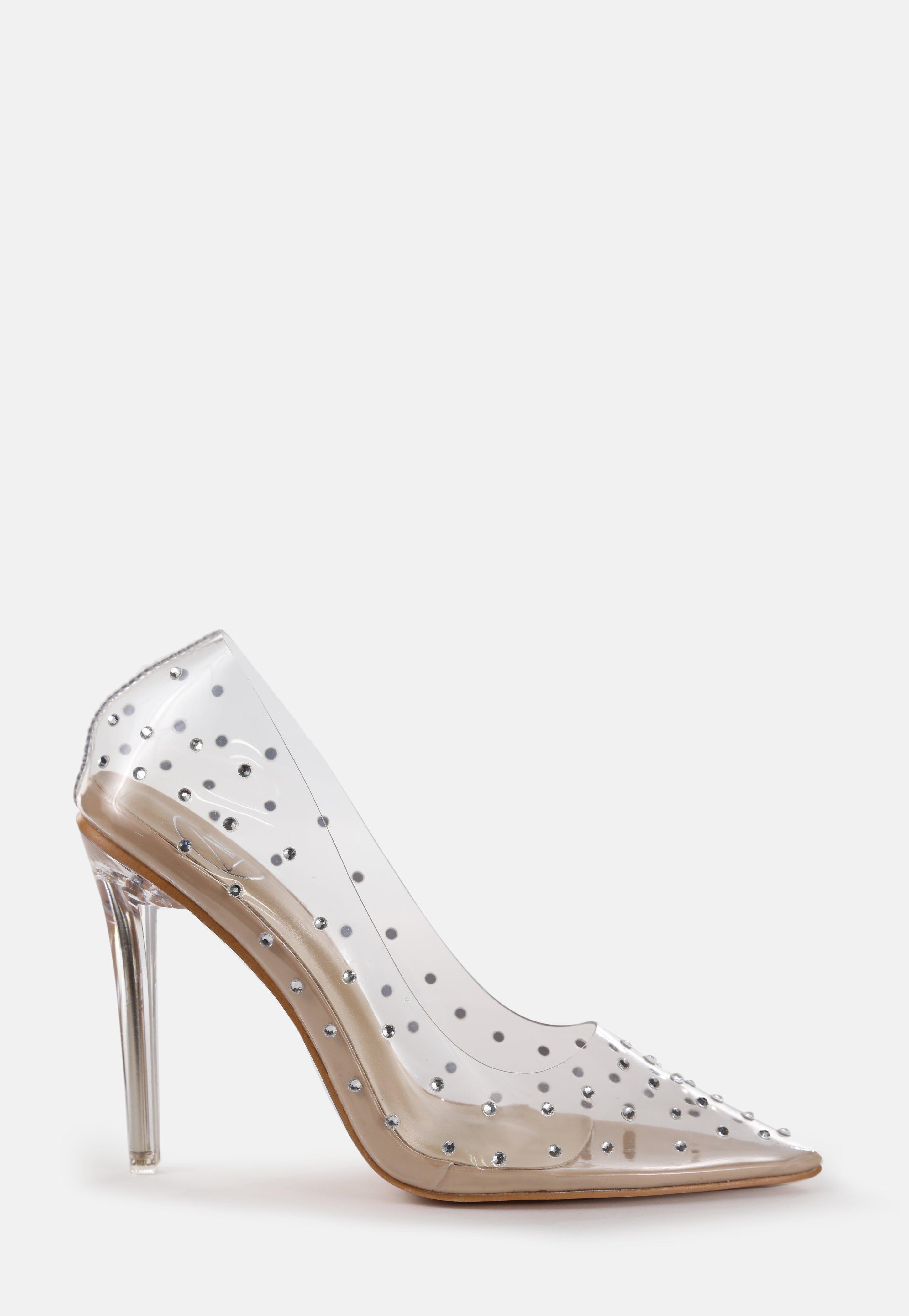 Diamante court shoes Clearance