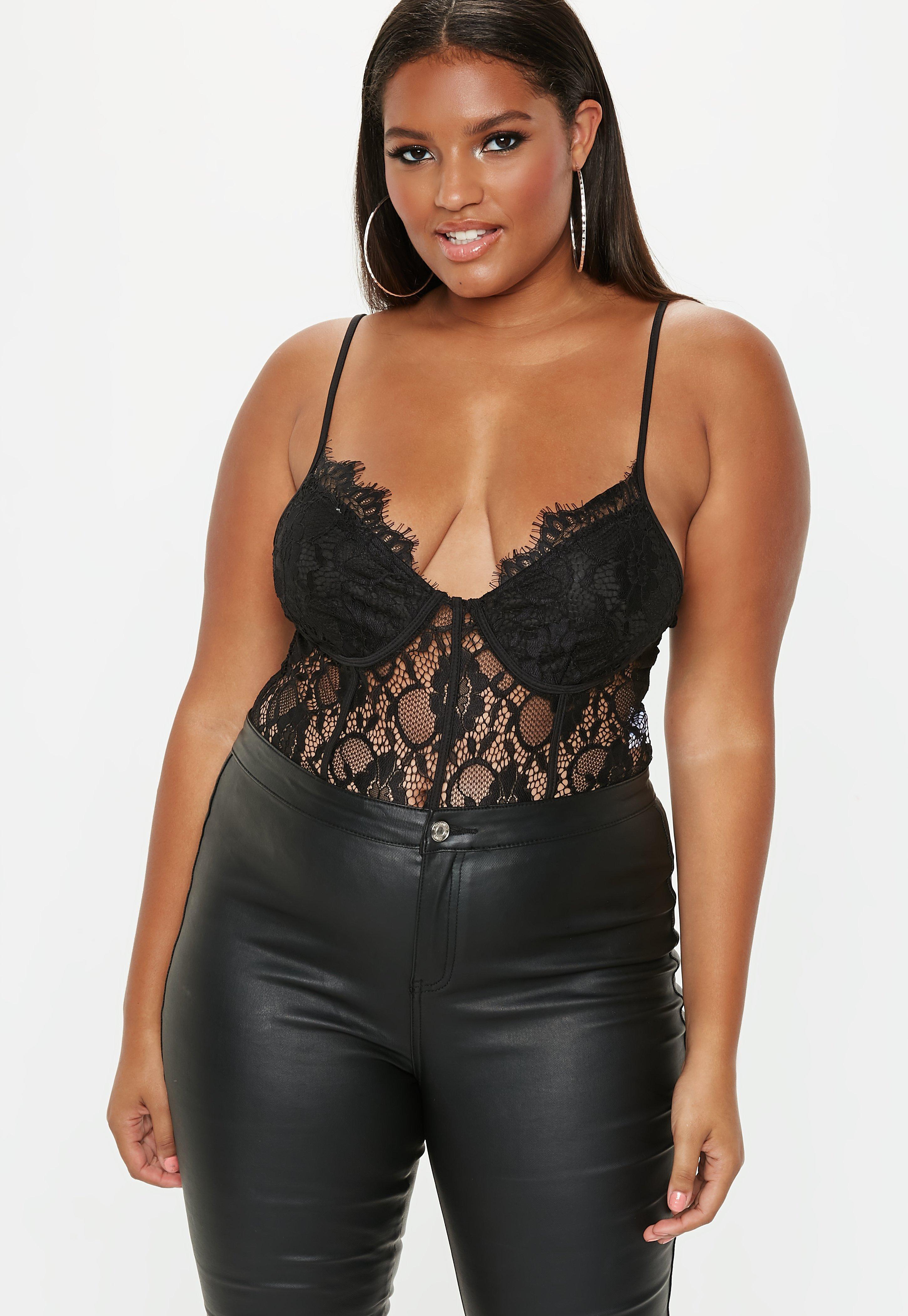 Lace bodysuit size 16 Clearance