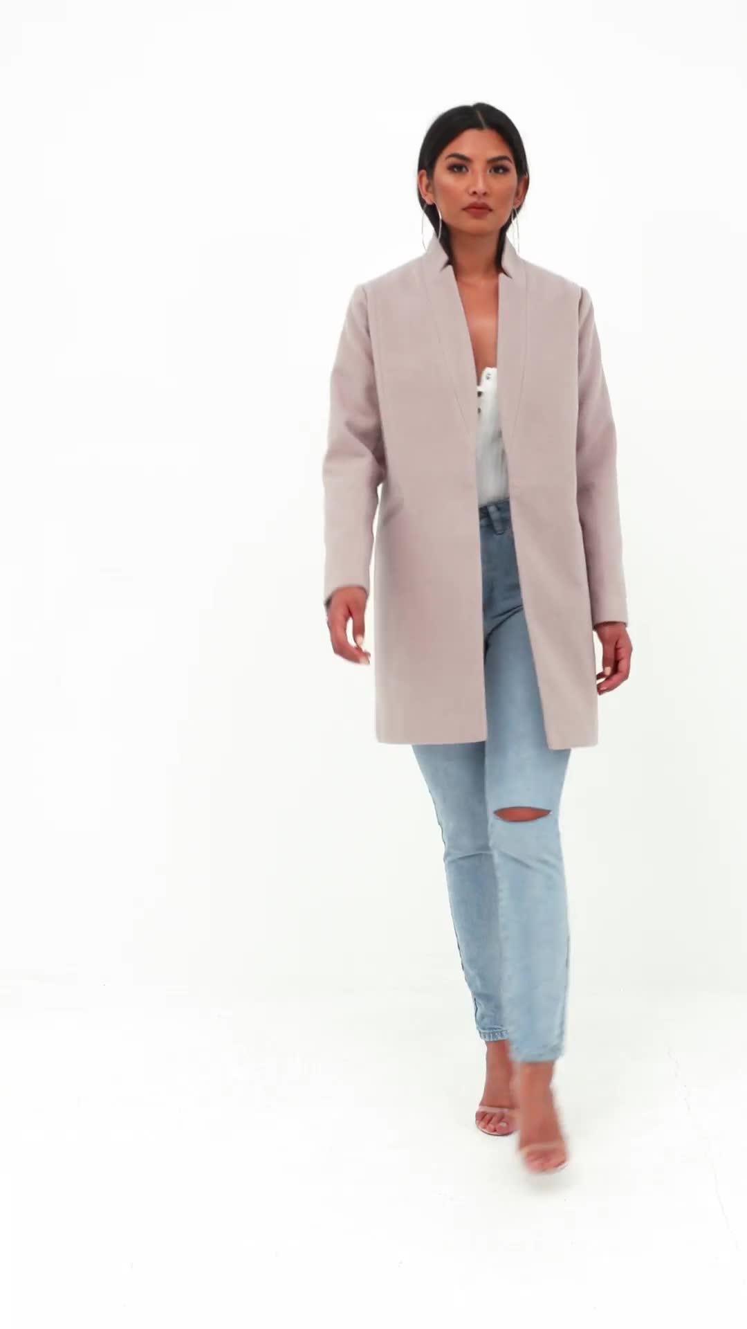 Missguided Synthetic Nude Inverted 