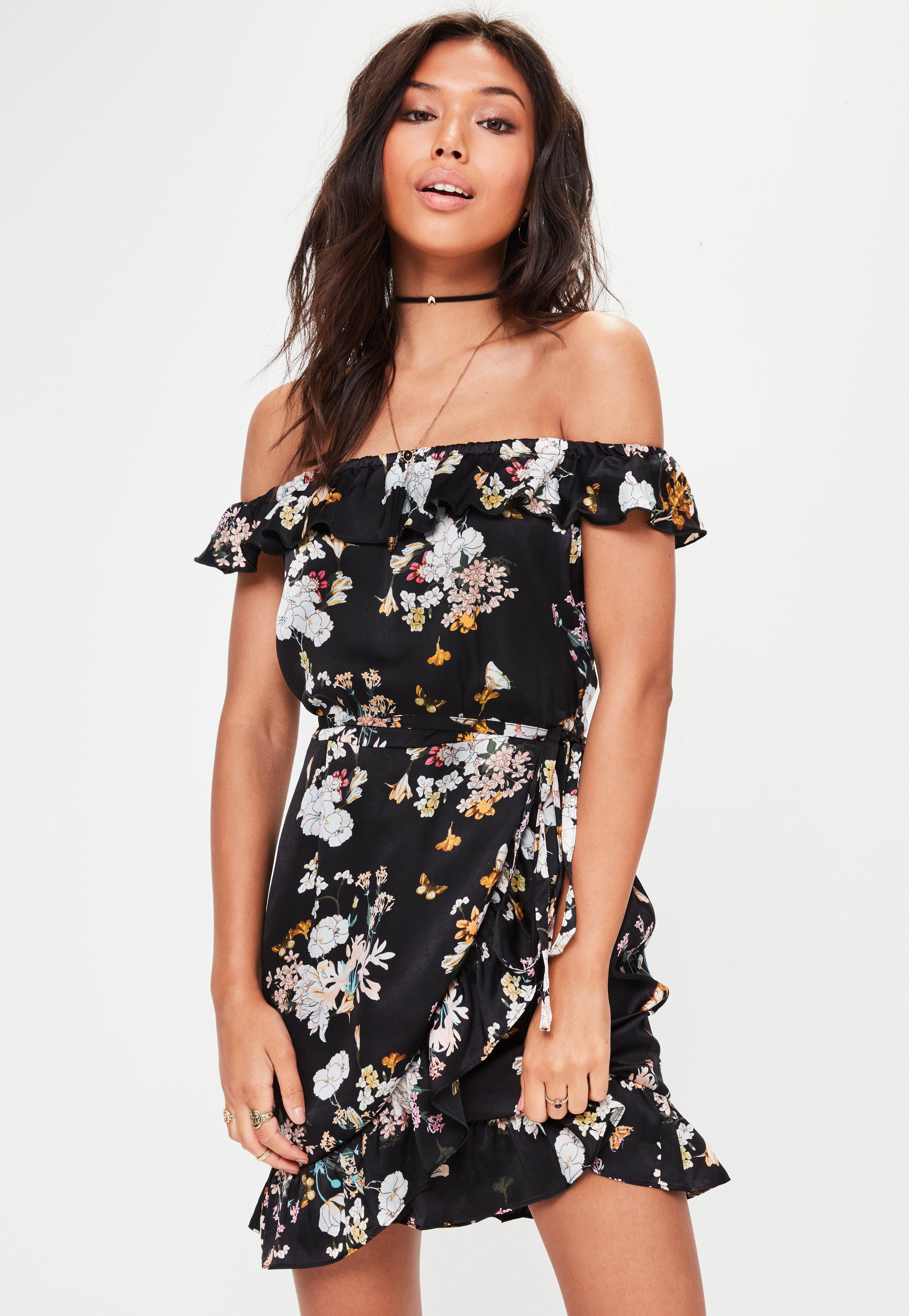 bardot tea dress