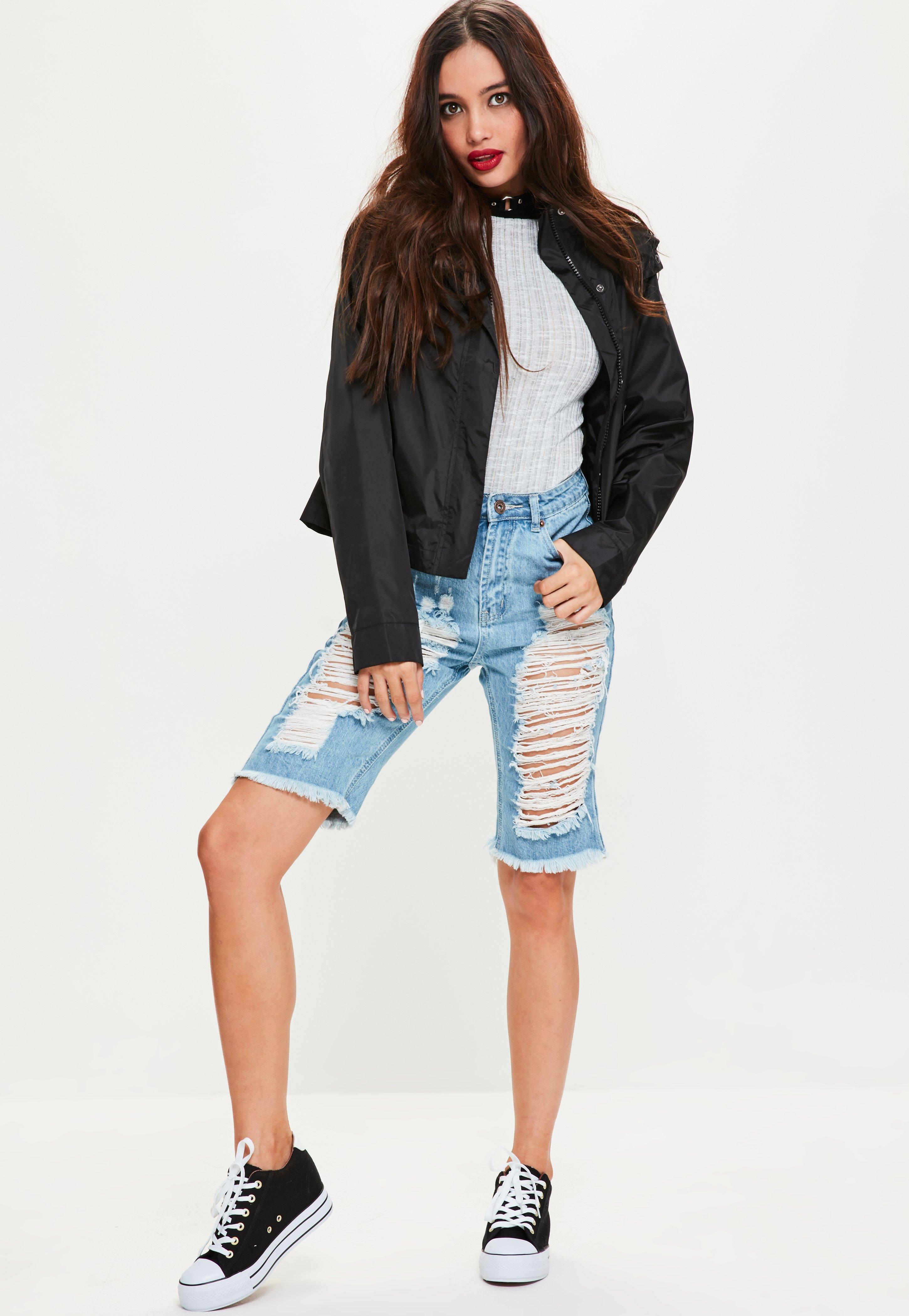 cropped mac jacket