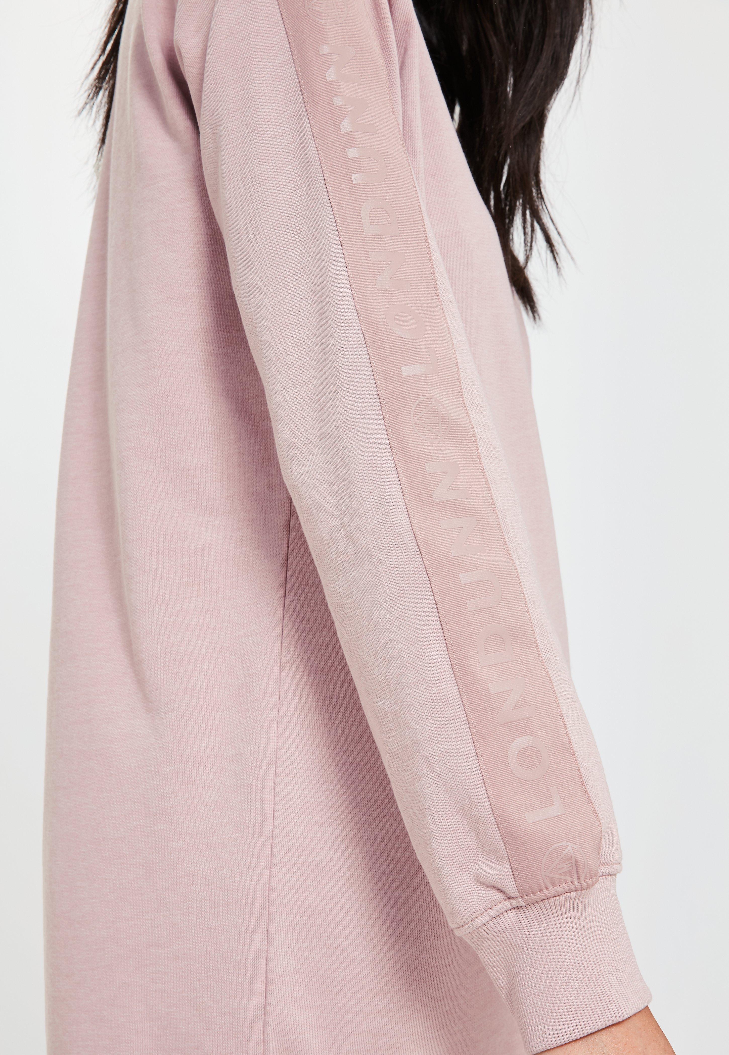 pink oversized jumper dress