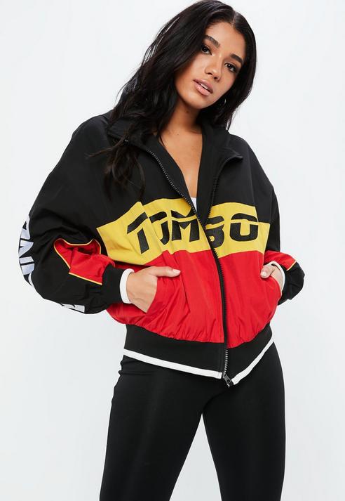 petite windbreaker jacket