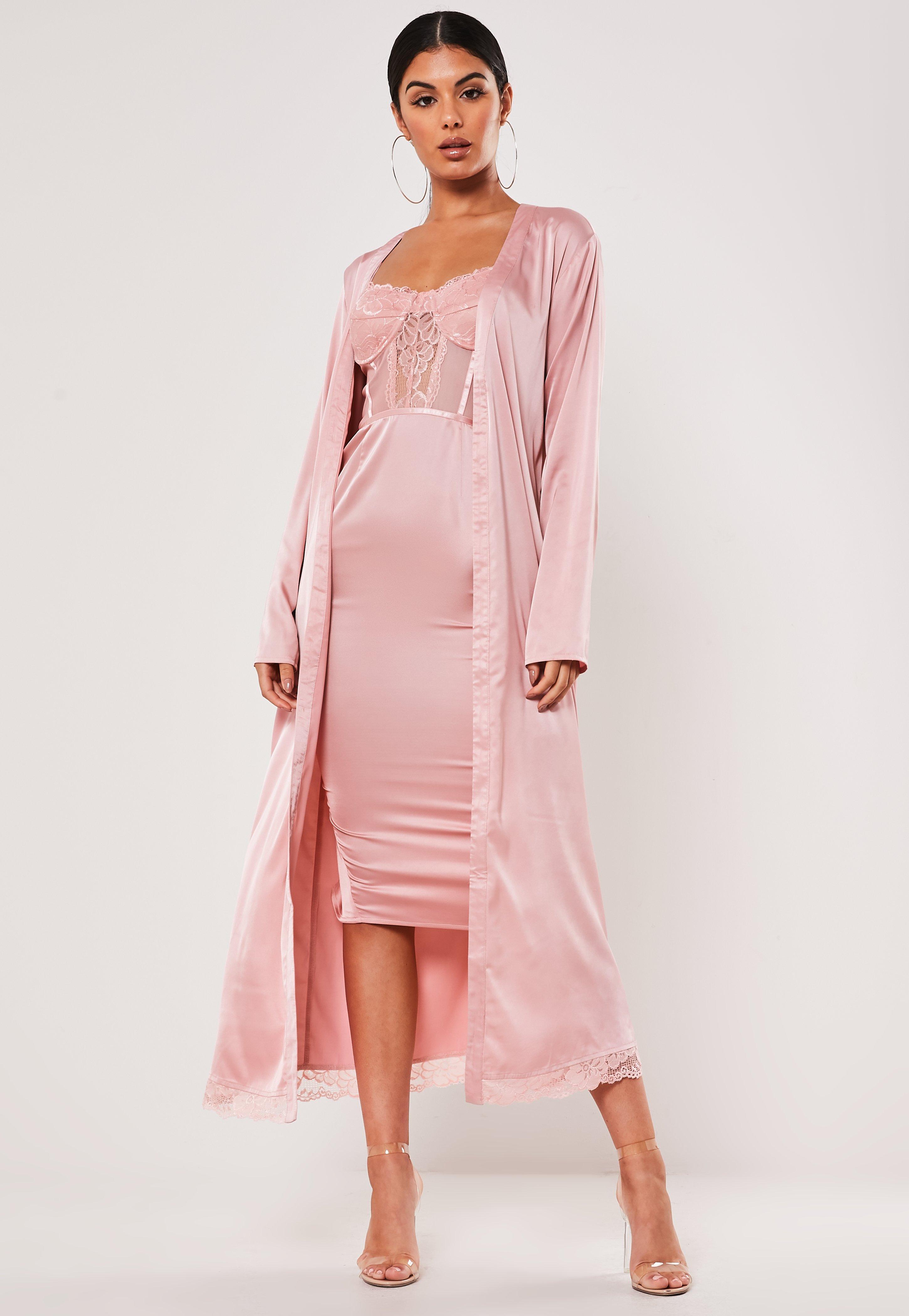 kimono and dress set