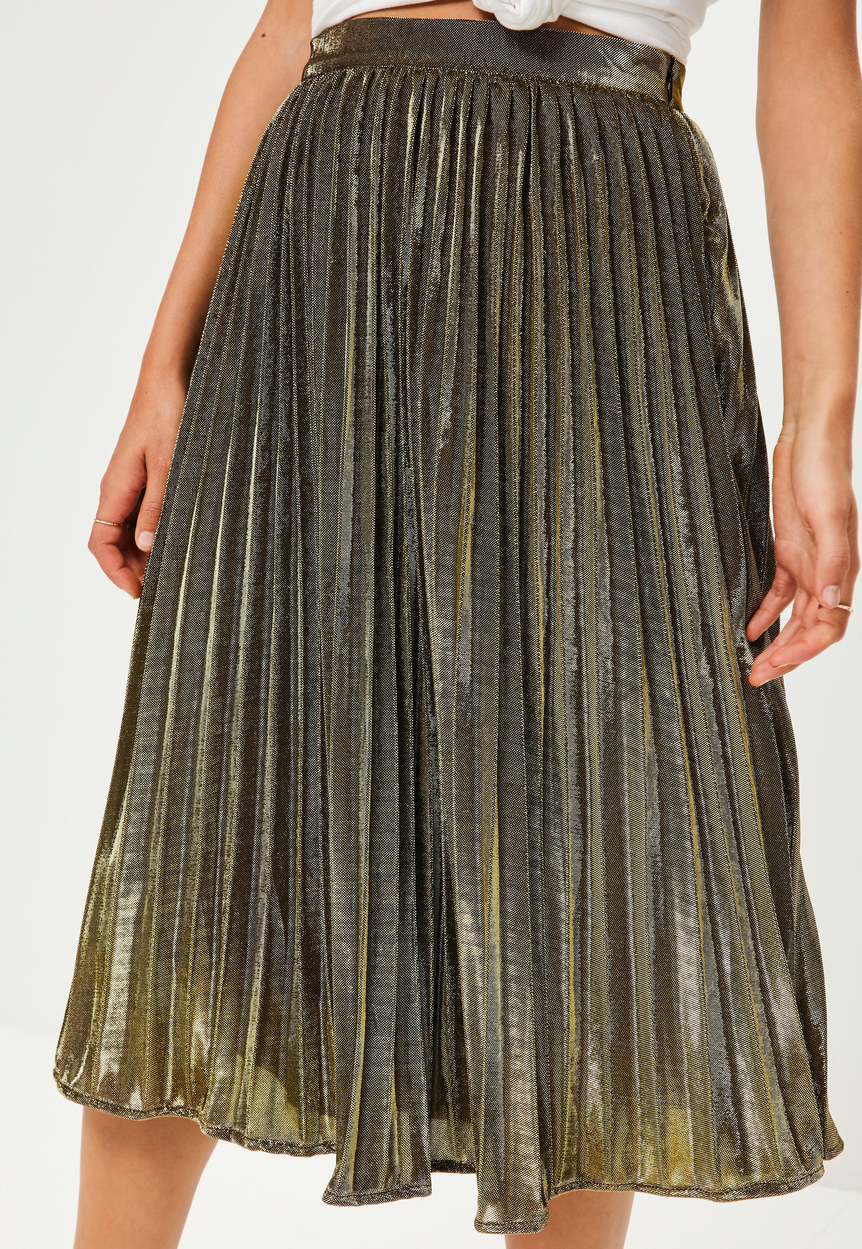 gold midi