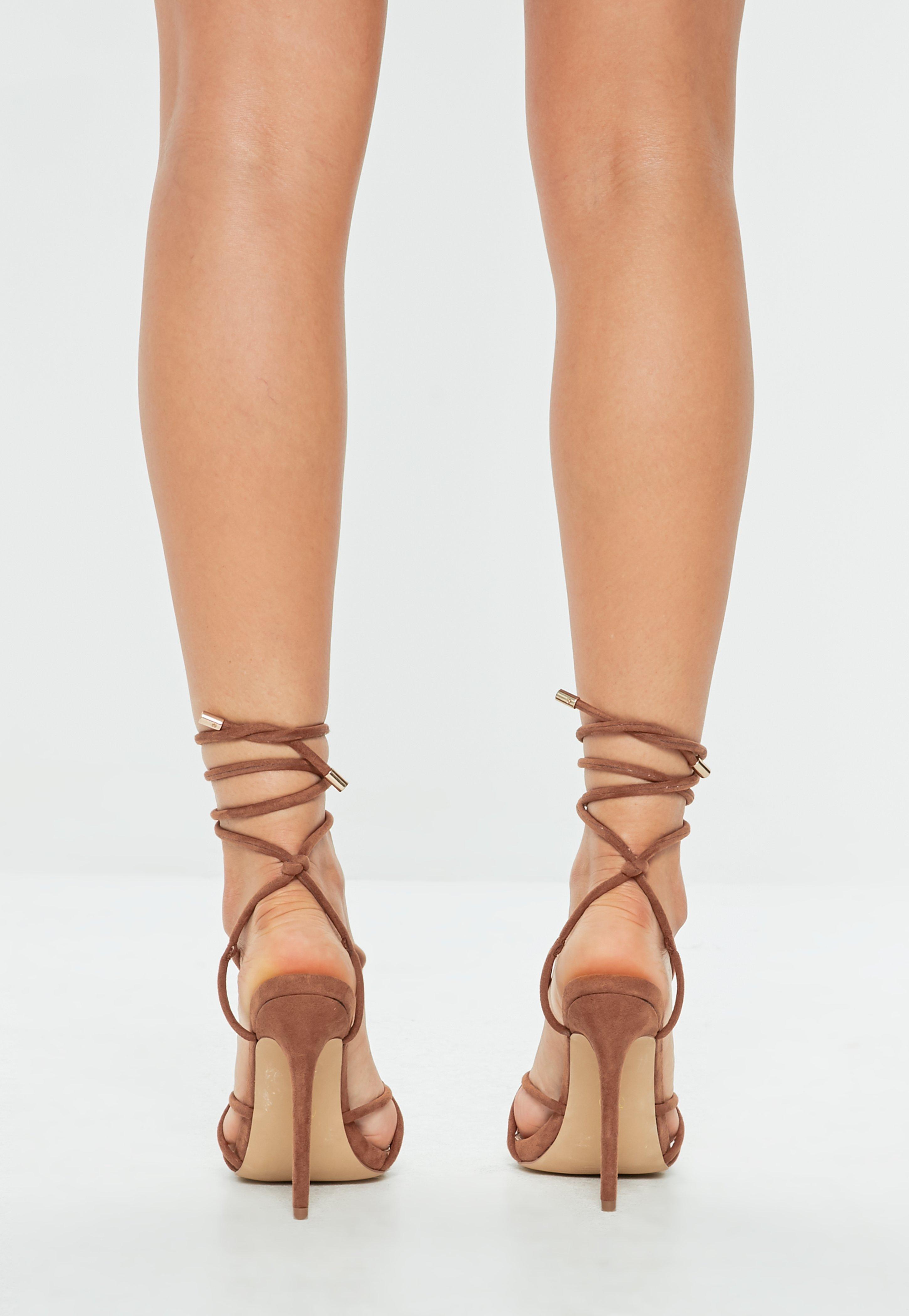 tan heeled gladiator sandals