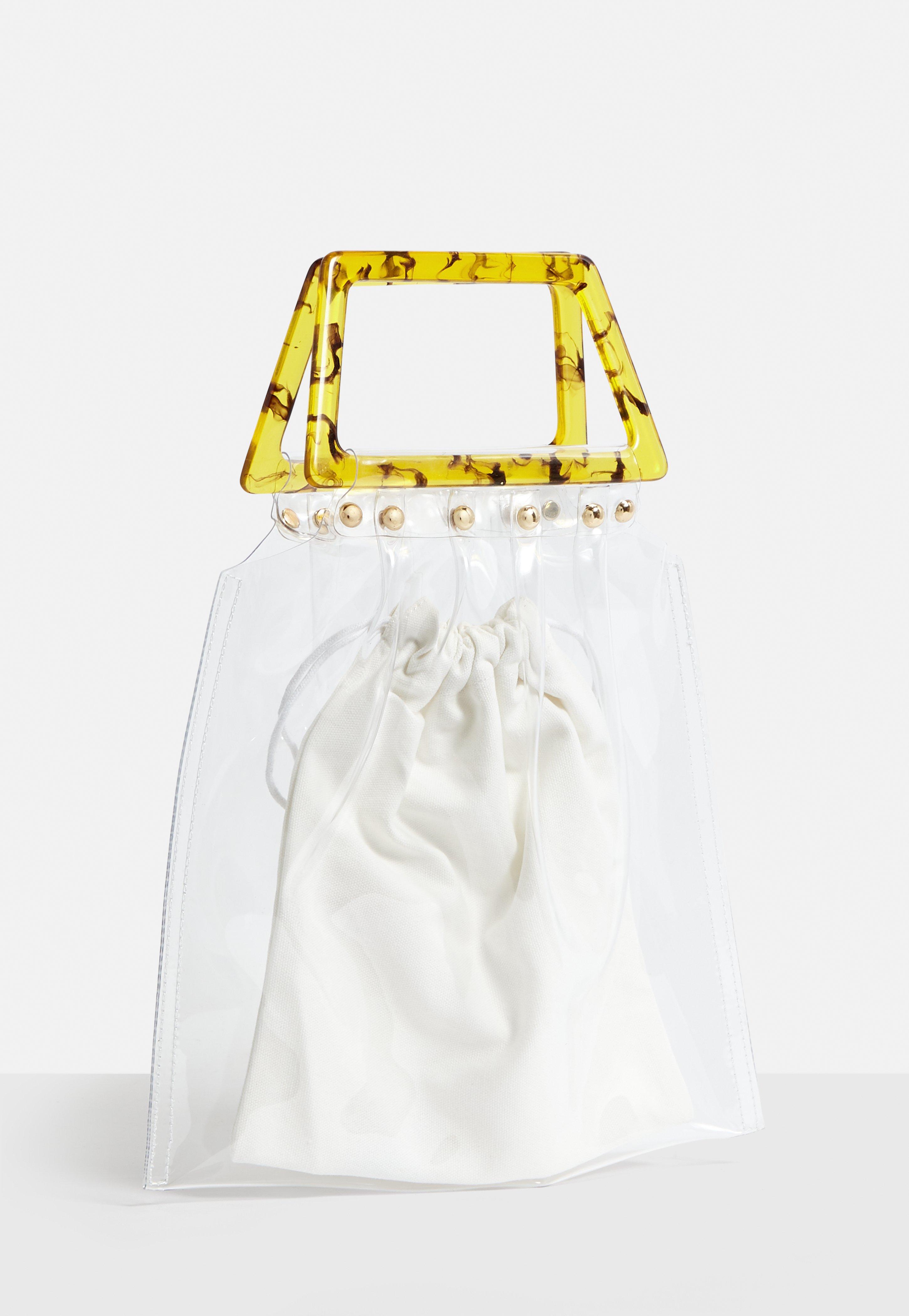 transparent bag missguided