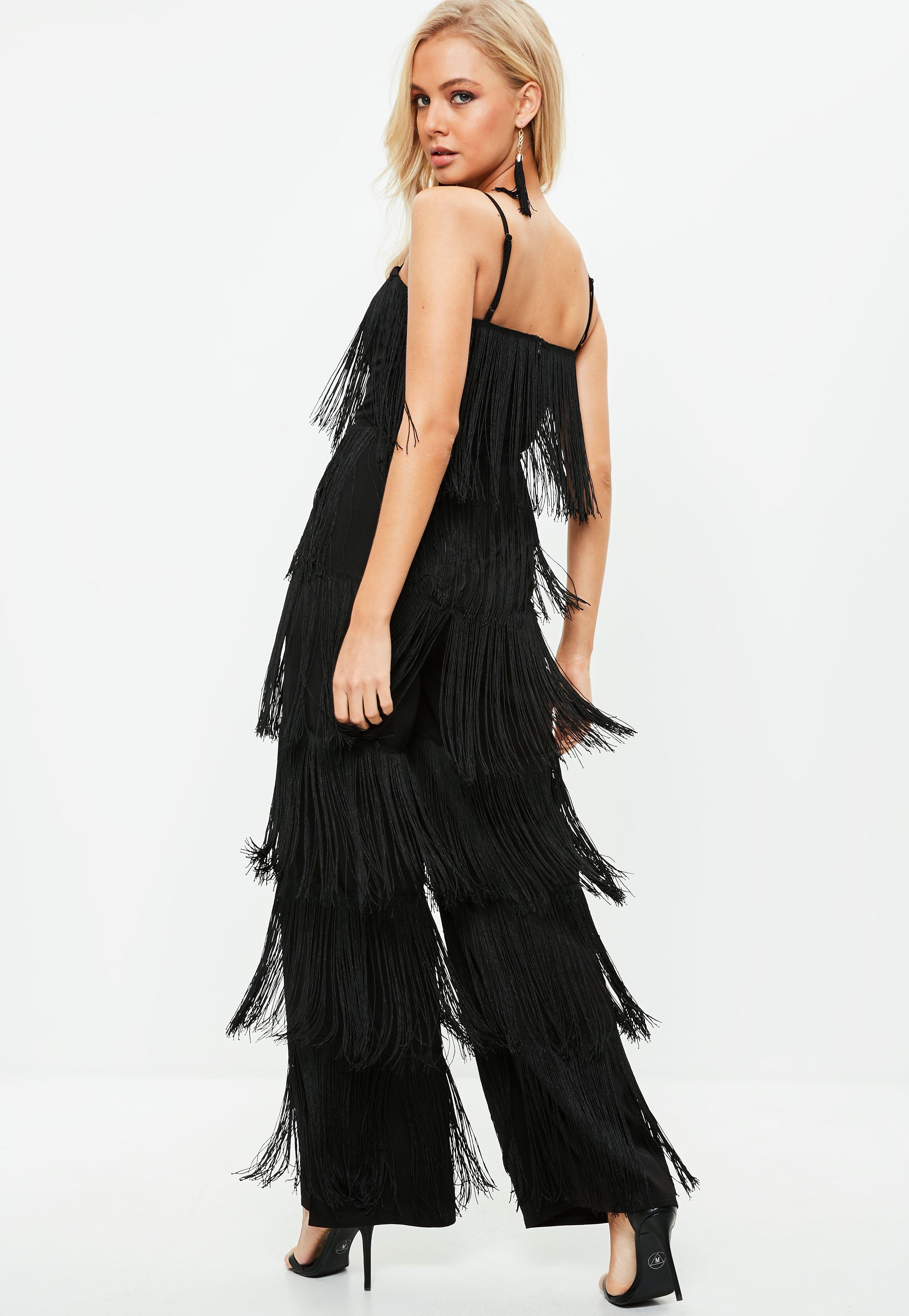 fringe jumpsuit