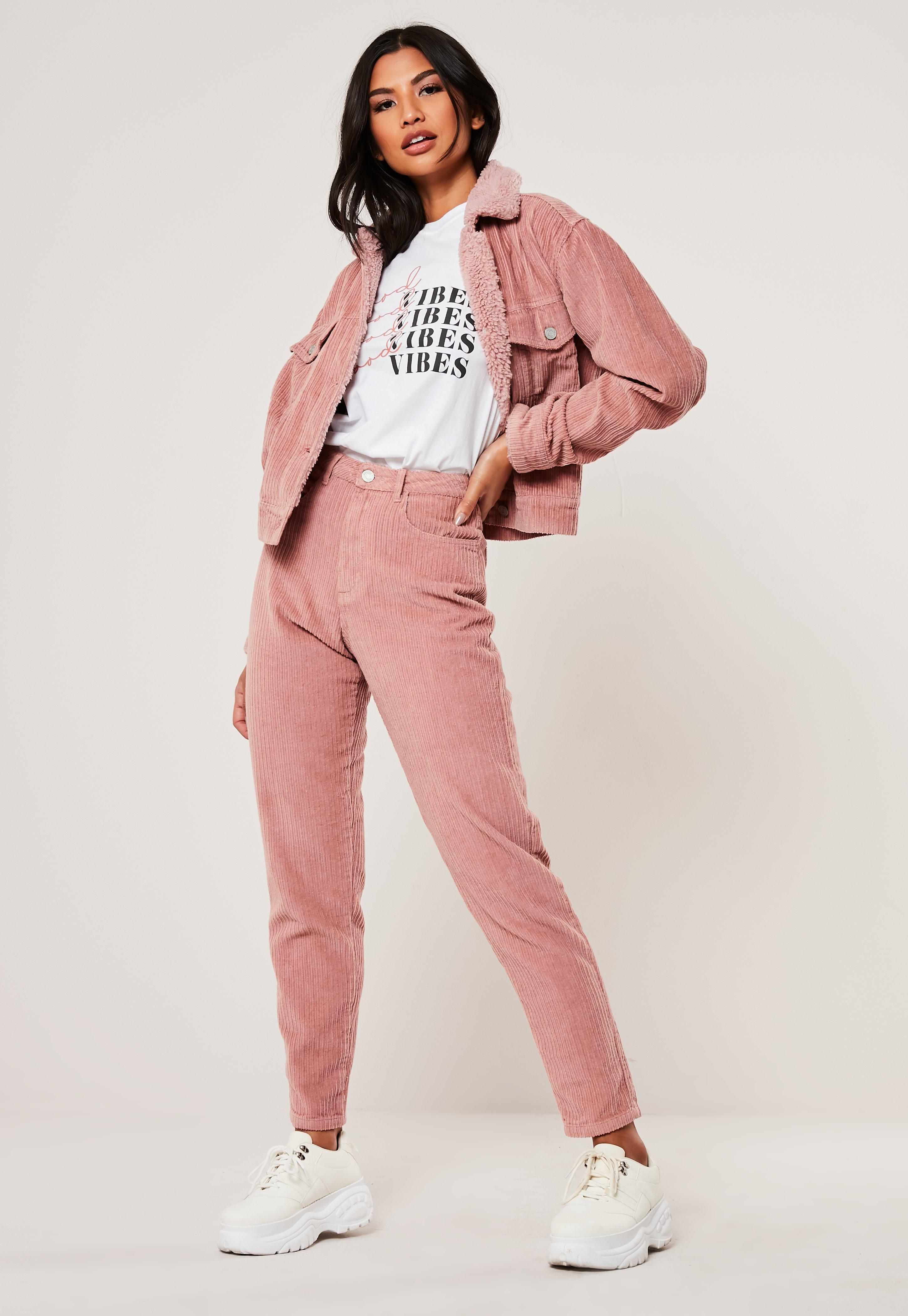 pink blush jeans