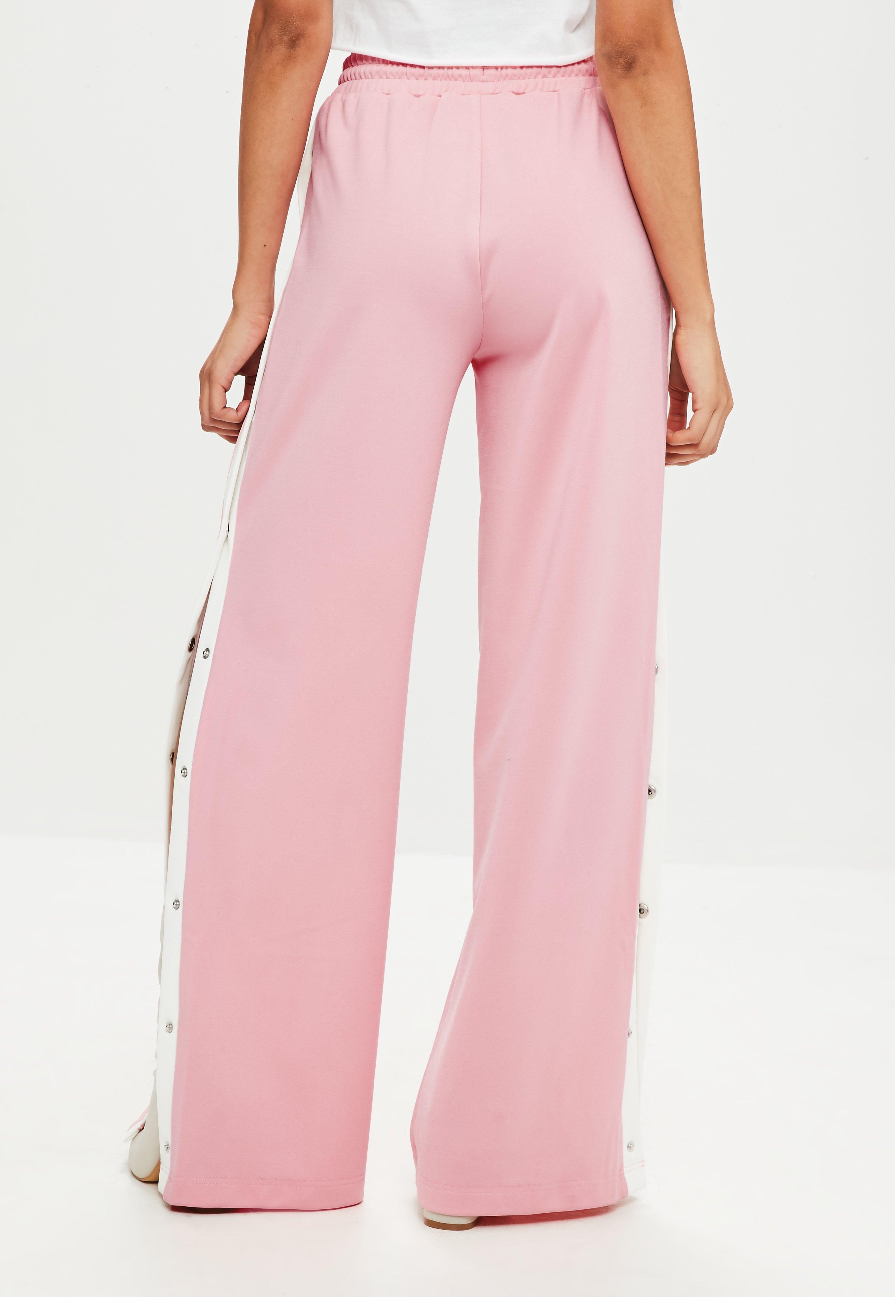 Pink wide leg sweatpants Outlet