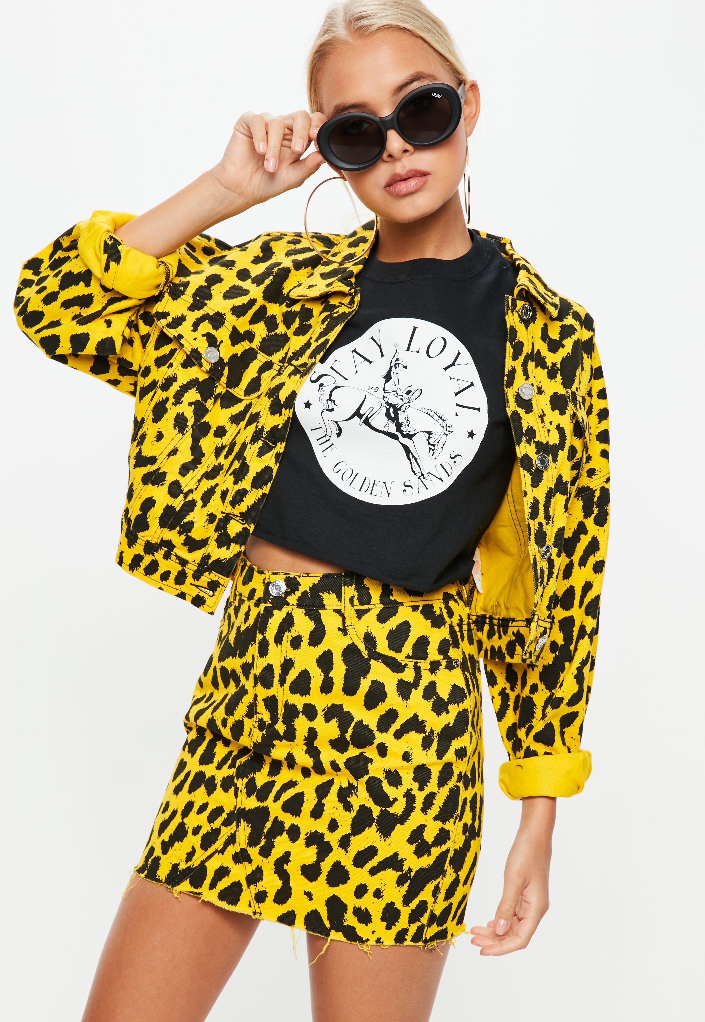 missguided leopard print jacket