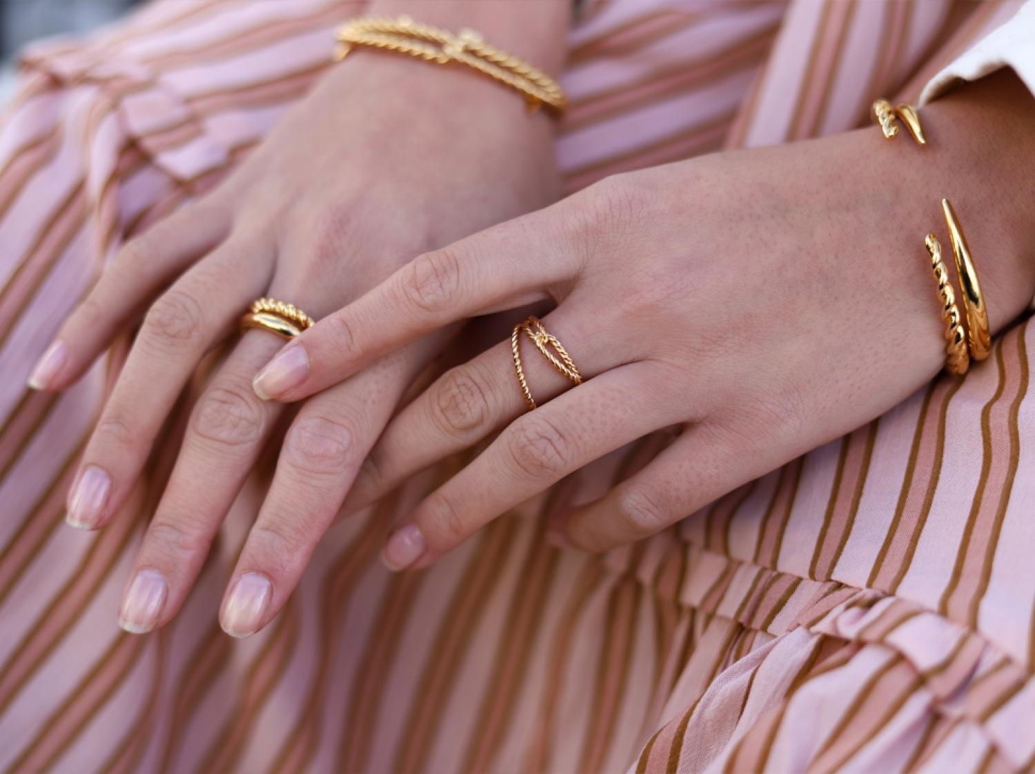 Interstellar Missoma Gold Ring MISSOMA Interstellar Ring In 18ct