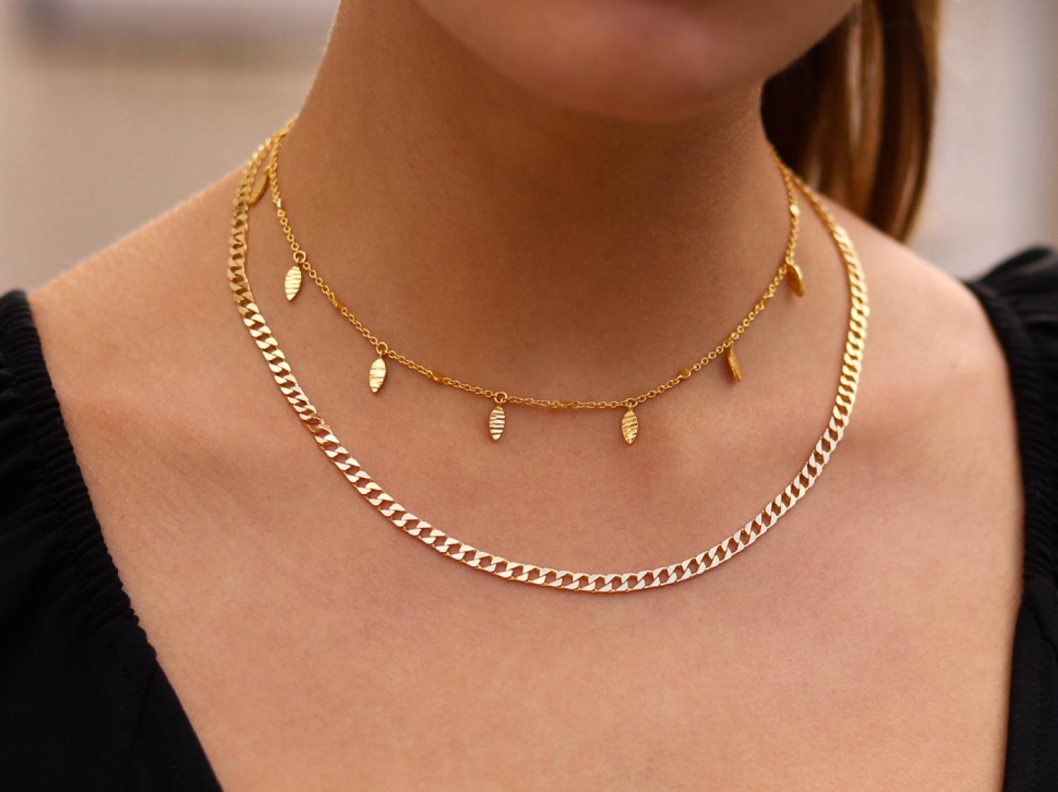 Missoma Gold Leaf Choker 2024 www.epicamlv