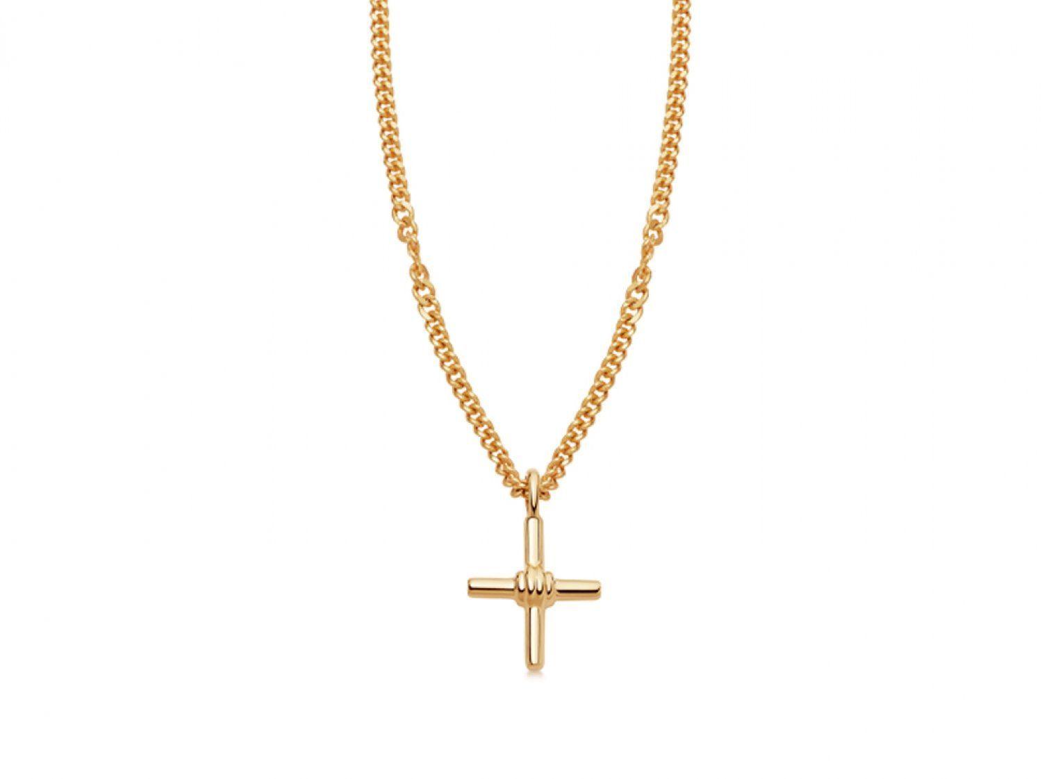 Missoma Lucy Williams Gold Ridge Cross 
