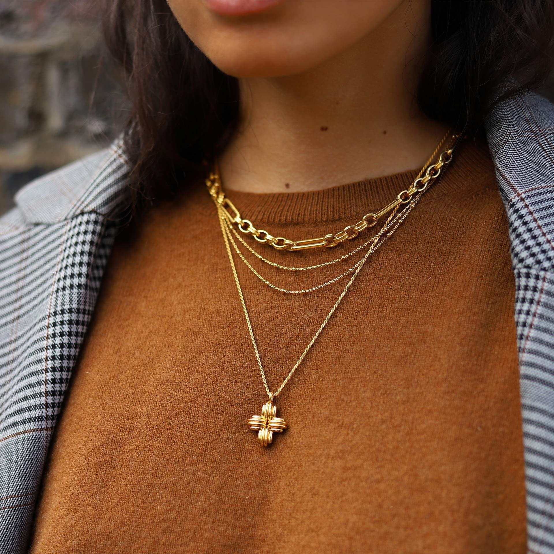 Missoma Lucy Williams Gold Large Ridge 