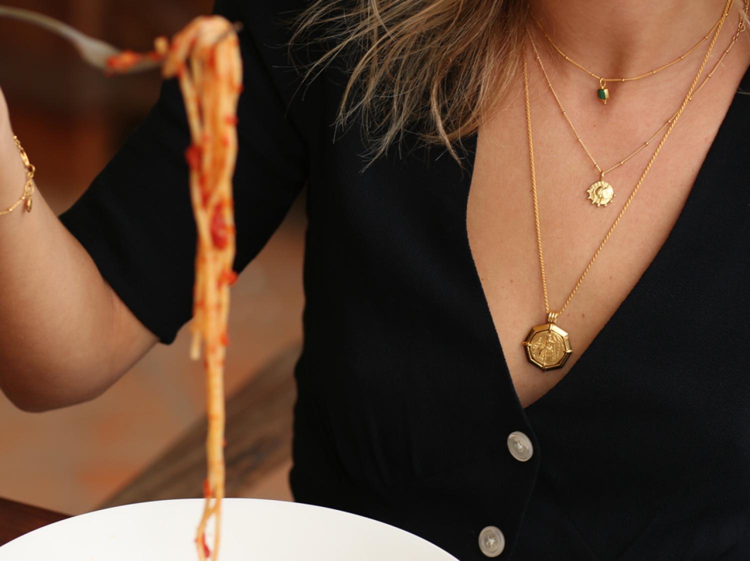 Lucy Williams Square Malachite Necklace 2025 | ciclica.eu