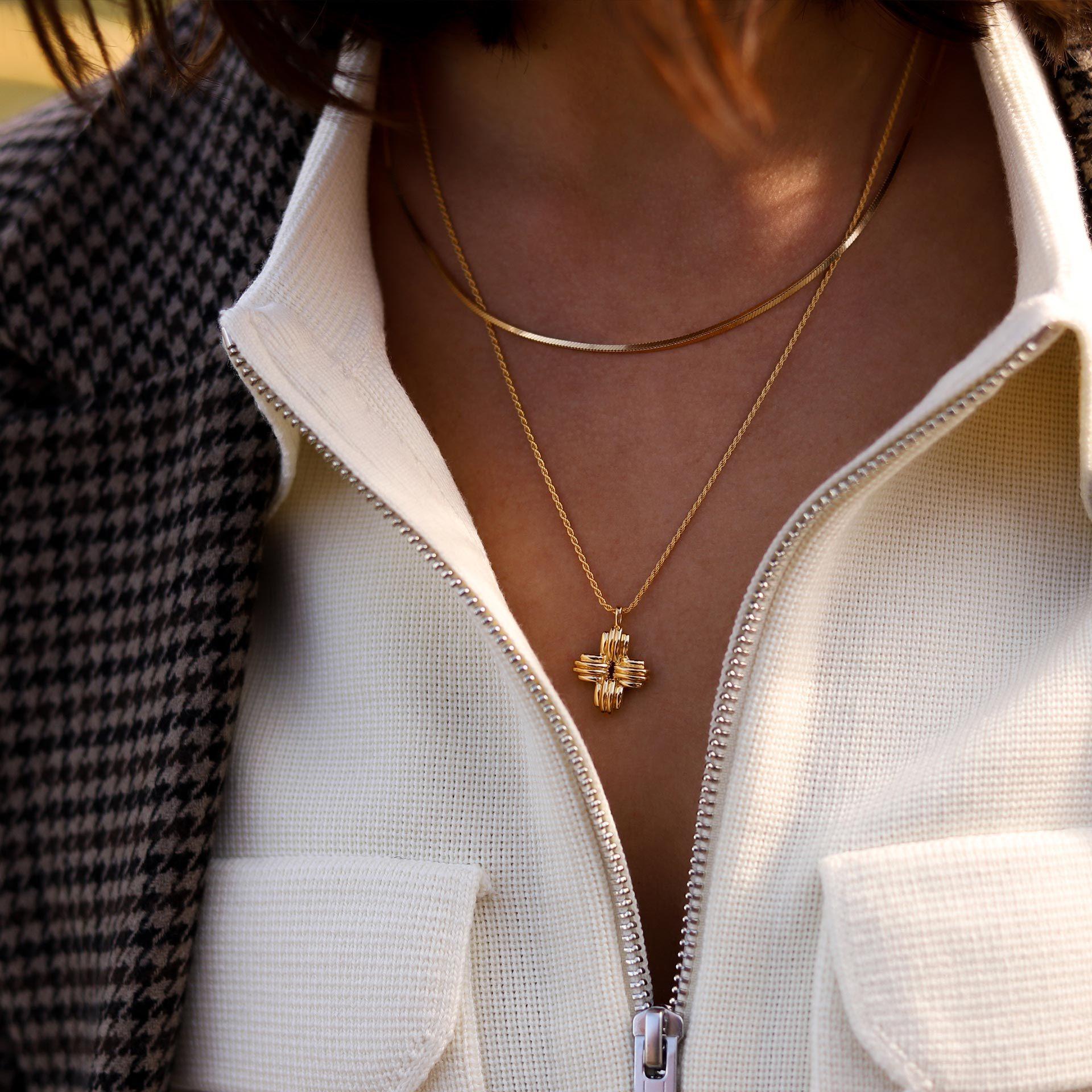 Missoma Lucy Williams Gold Large Ridge 