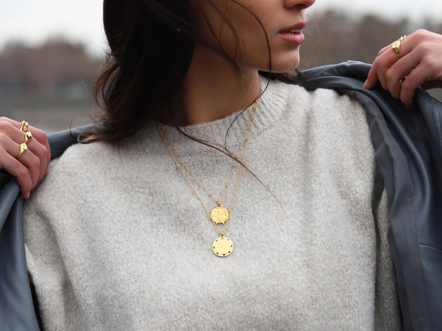 Missoma Beaded Coin Necklace on Sale 