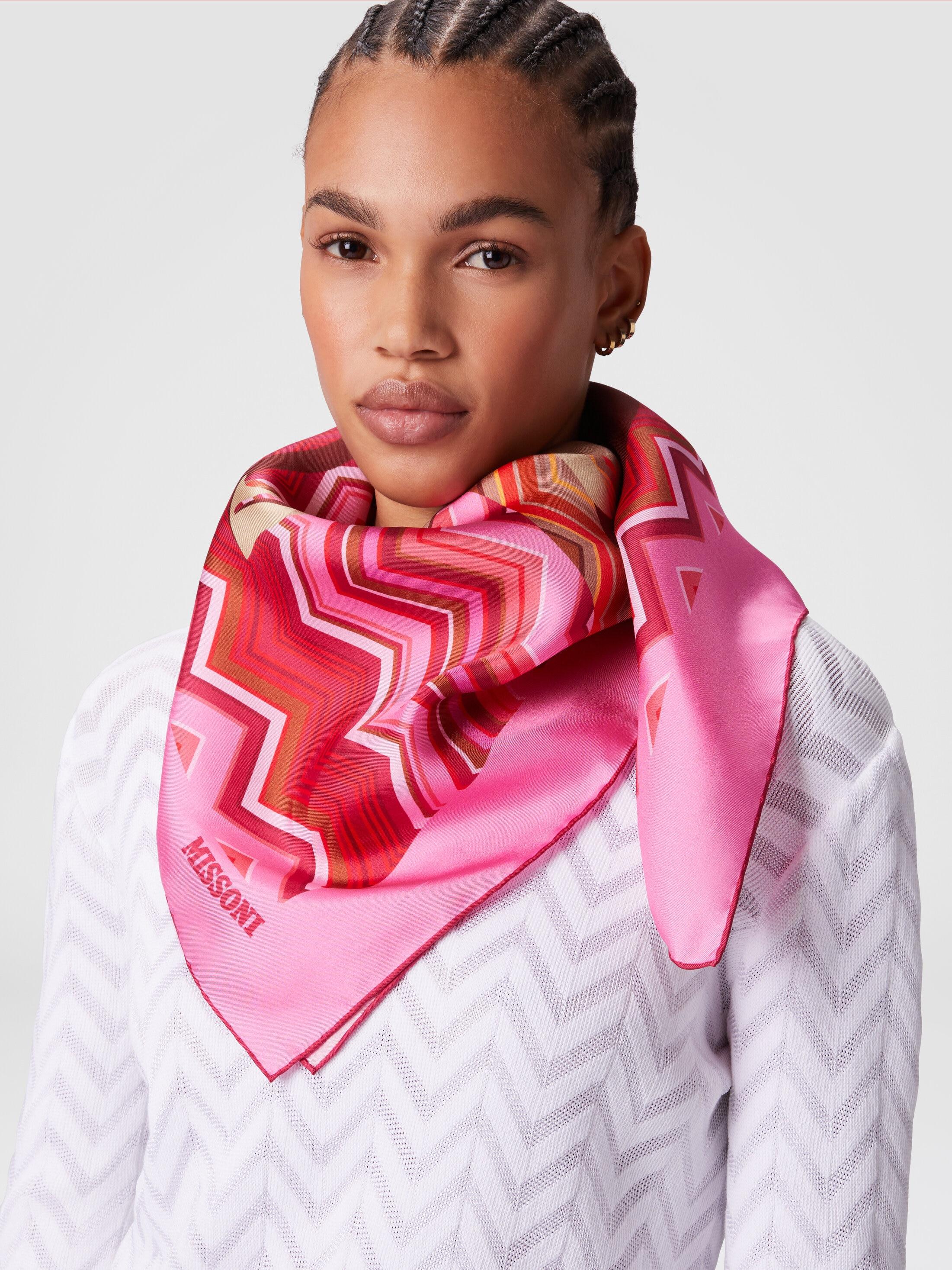 Head Missoni Silk Scarf ?x2HP?Missoni Geometric Zig Zag Chevron