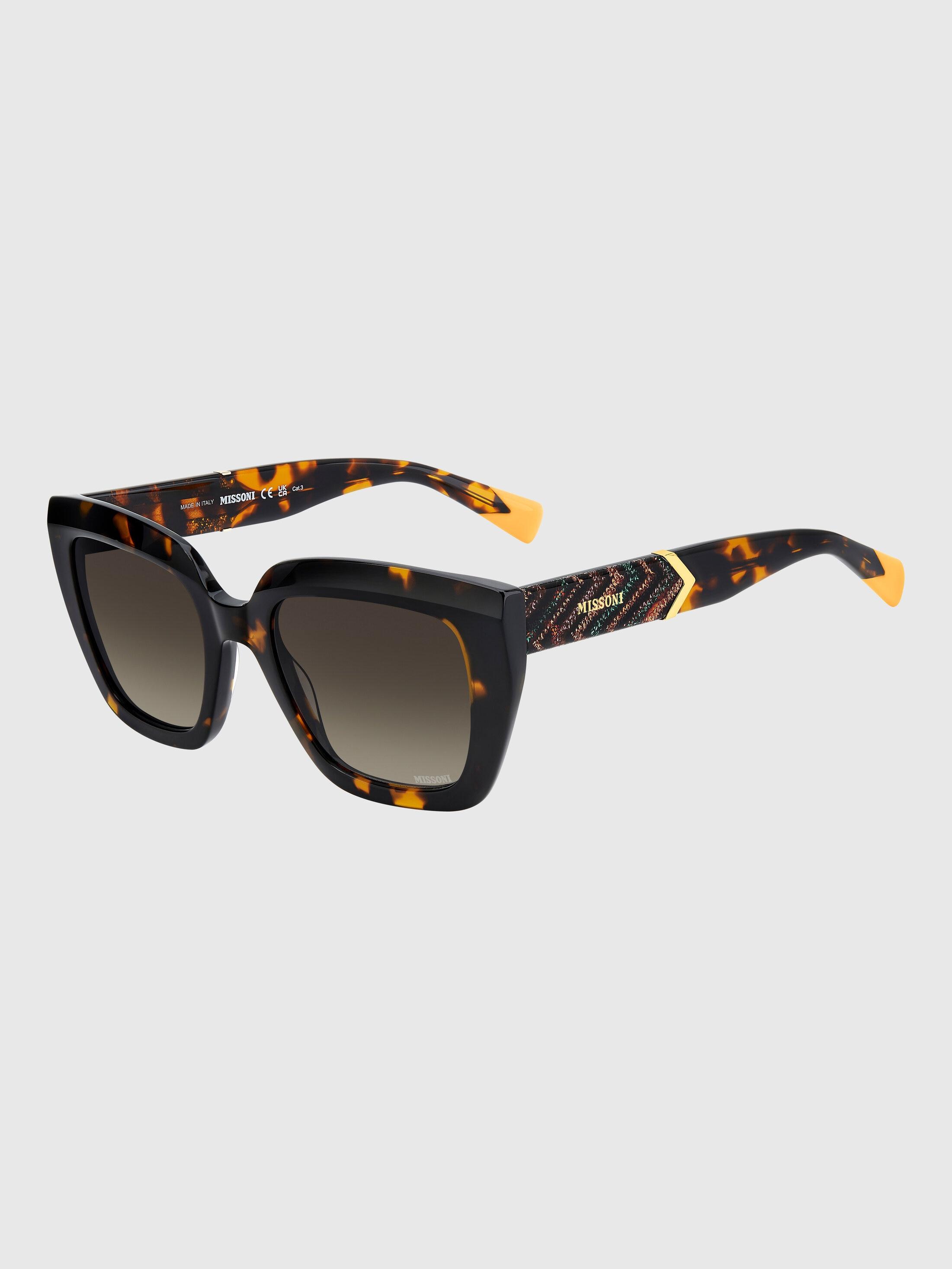 Missoni Dna Acetate Sunglasses Missoni DNA oval acetate sunglasses Multicoloured | Missoni main image 4