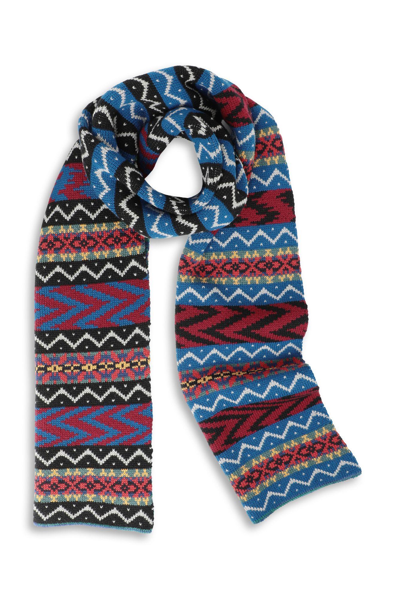 Missoni Wool Scarf in Black for Men Lyst