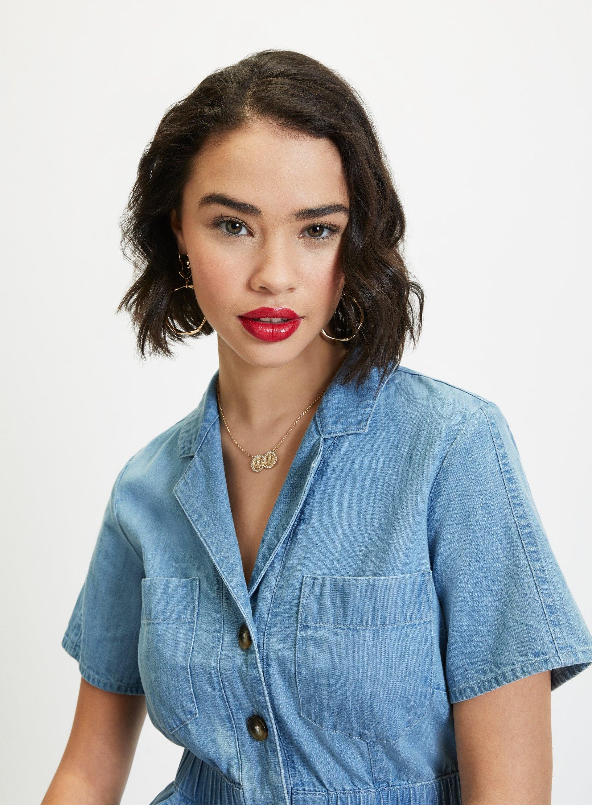 denim jumpsuit miss selfridge