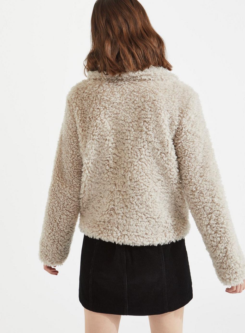 miss selfridge teddy coat