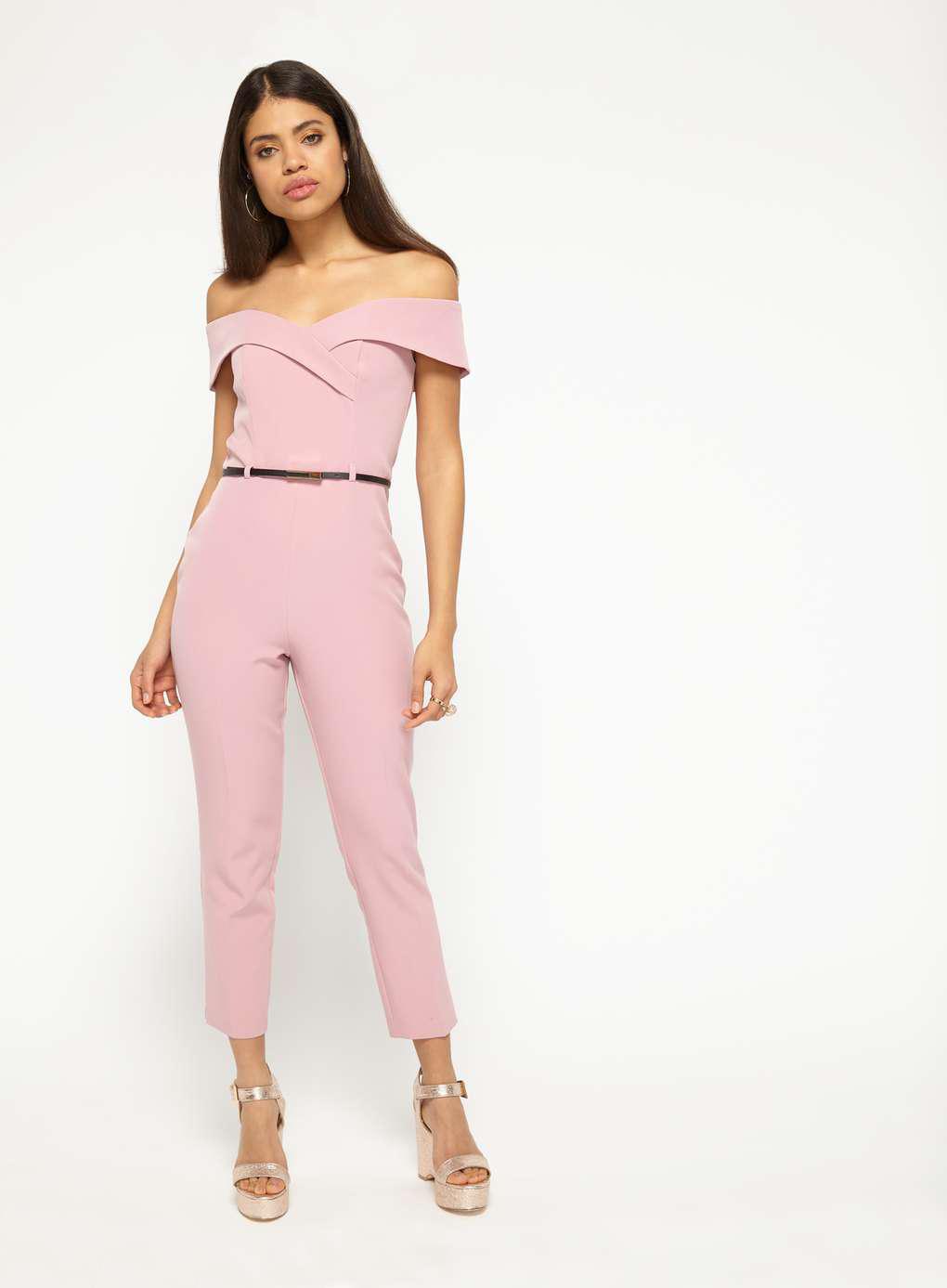 miss selfridge rust jumpsuit