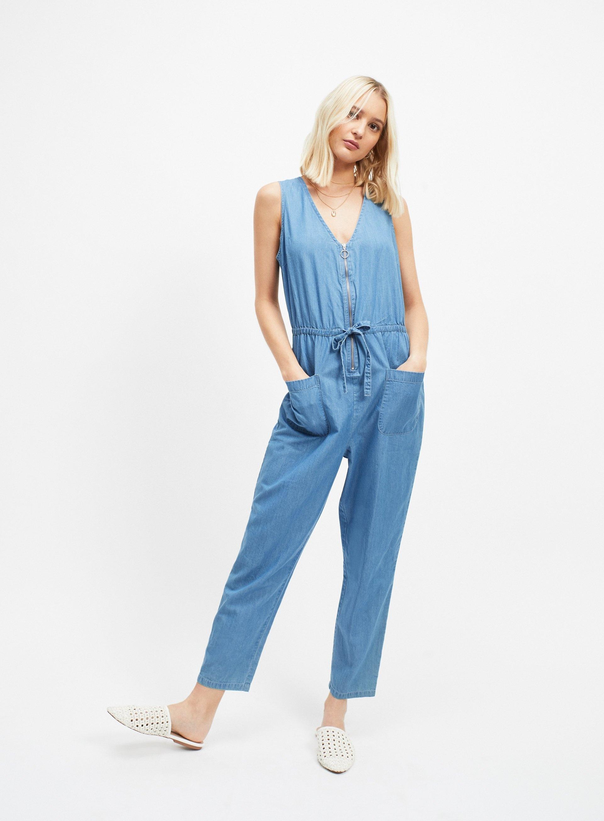 denim jumpsuit miss selfridge