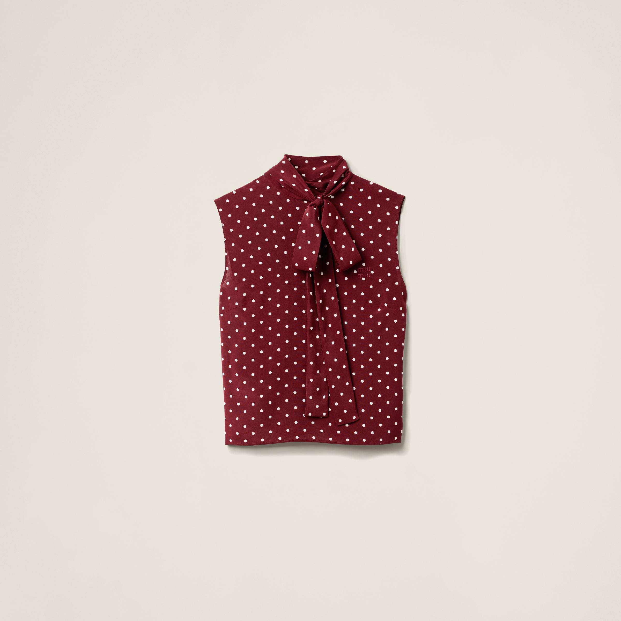 Miu Miu Sleeveless and tank tops for Women | Online Sale up to 57 