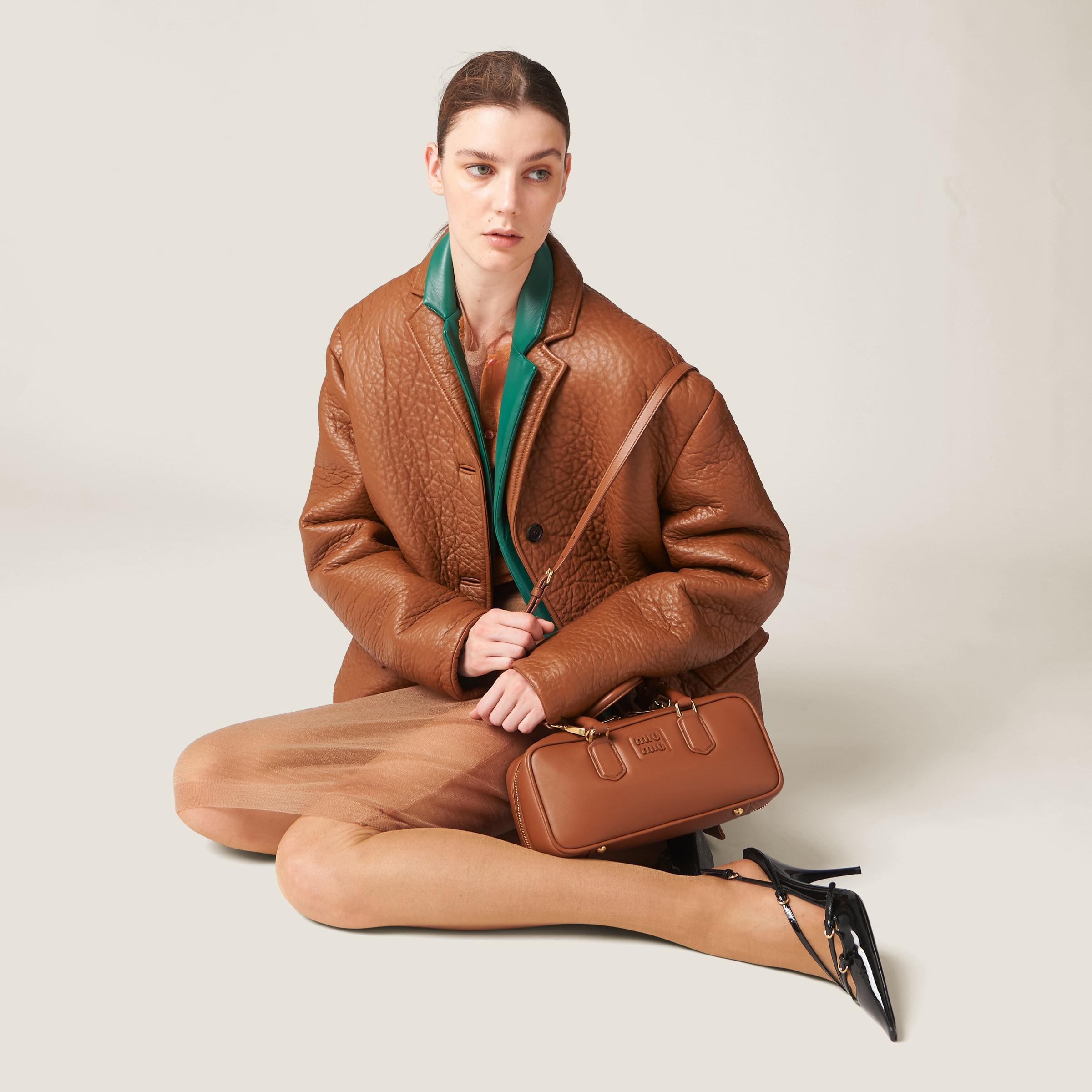 Auth Spa - Dịch Vụ Spa Túi Xách, Giày Dép Authentic Tại HCM. Miu Miu Arcadie Leather Bag in Brown | Lyst UK