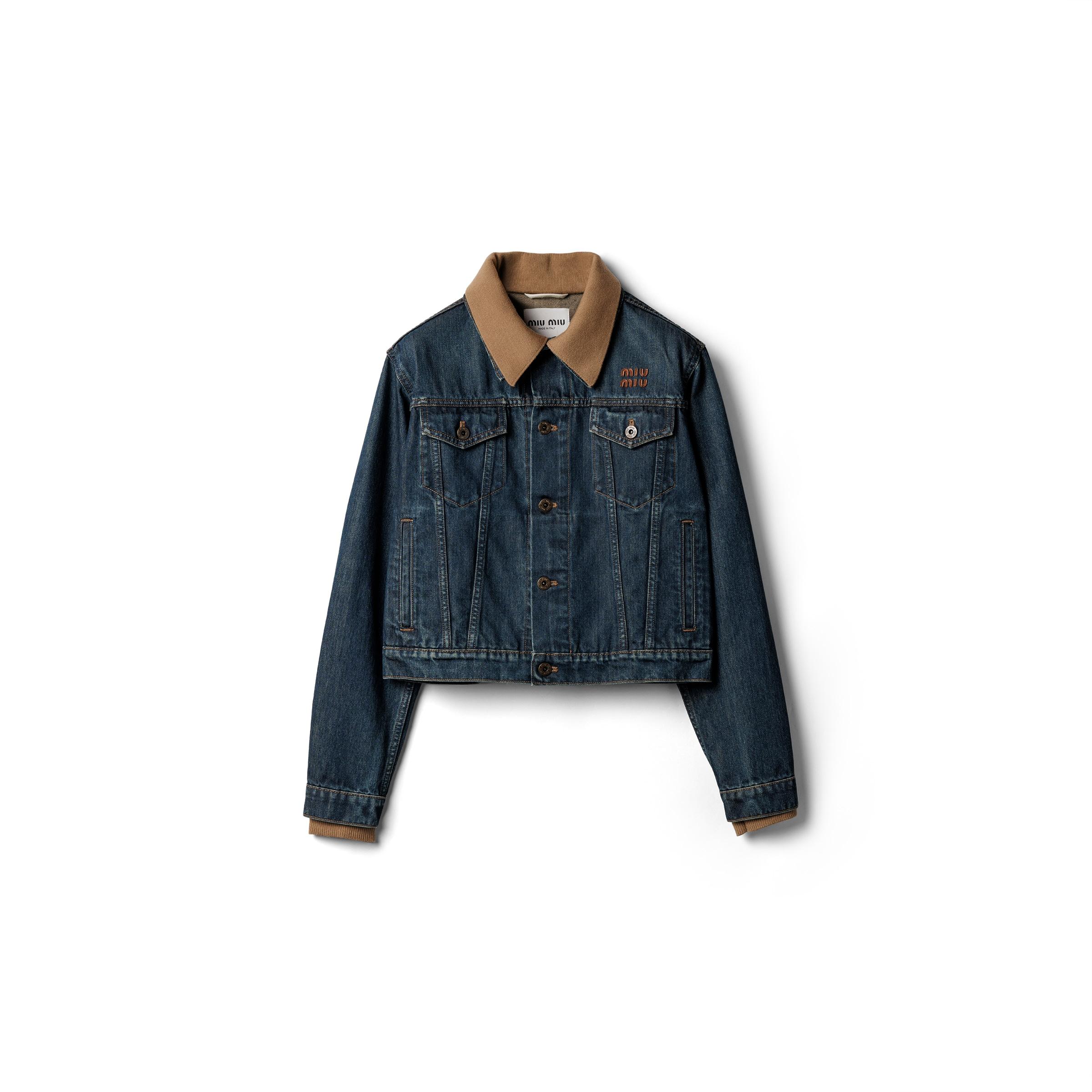 Miu Miu Jean and denim jackets for Women | Online Sale up to 38