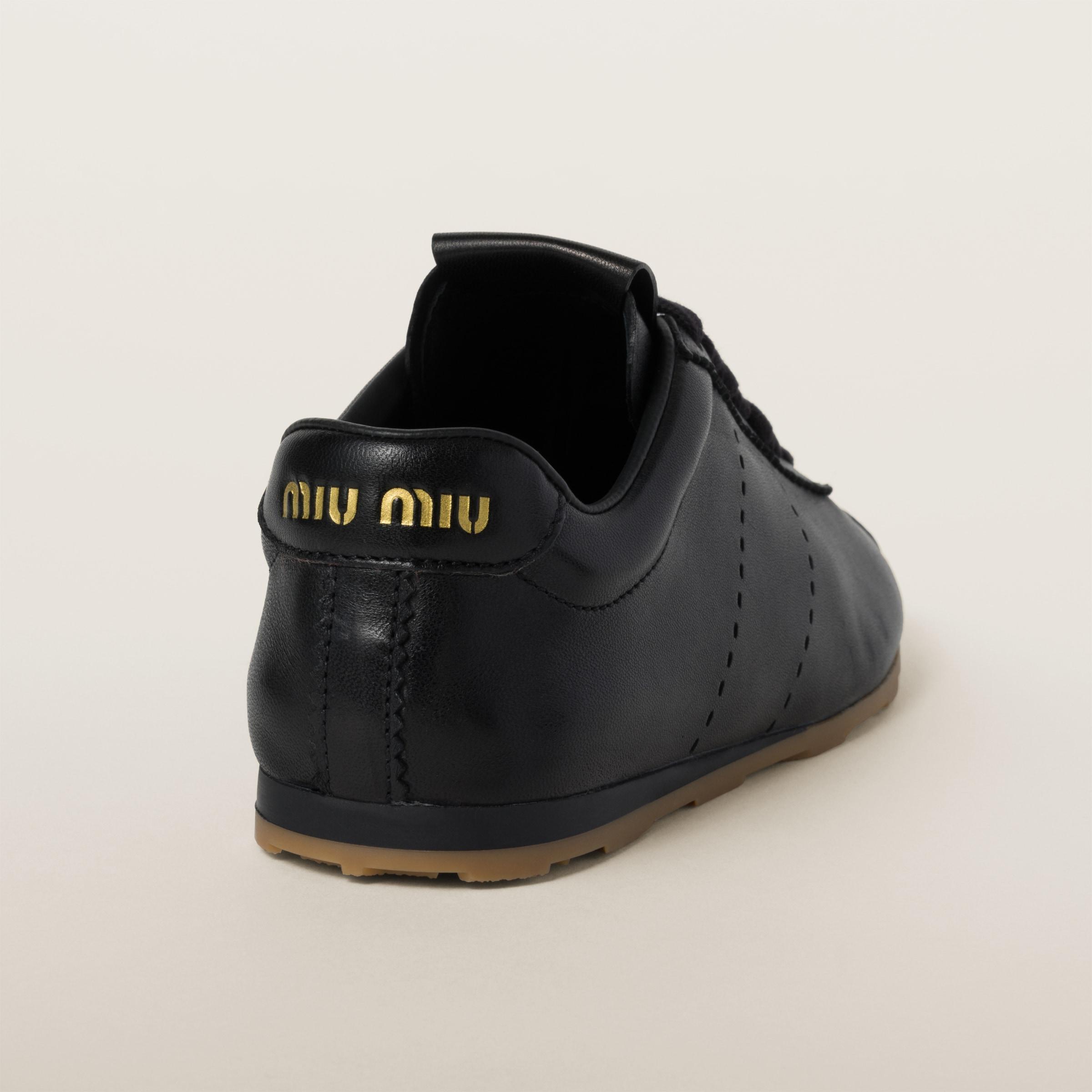 【MIU MIU】PLUME NAPPA LEATHER SNEAKERS 0400022953506_WHITE?wid=600&