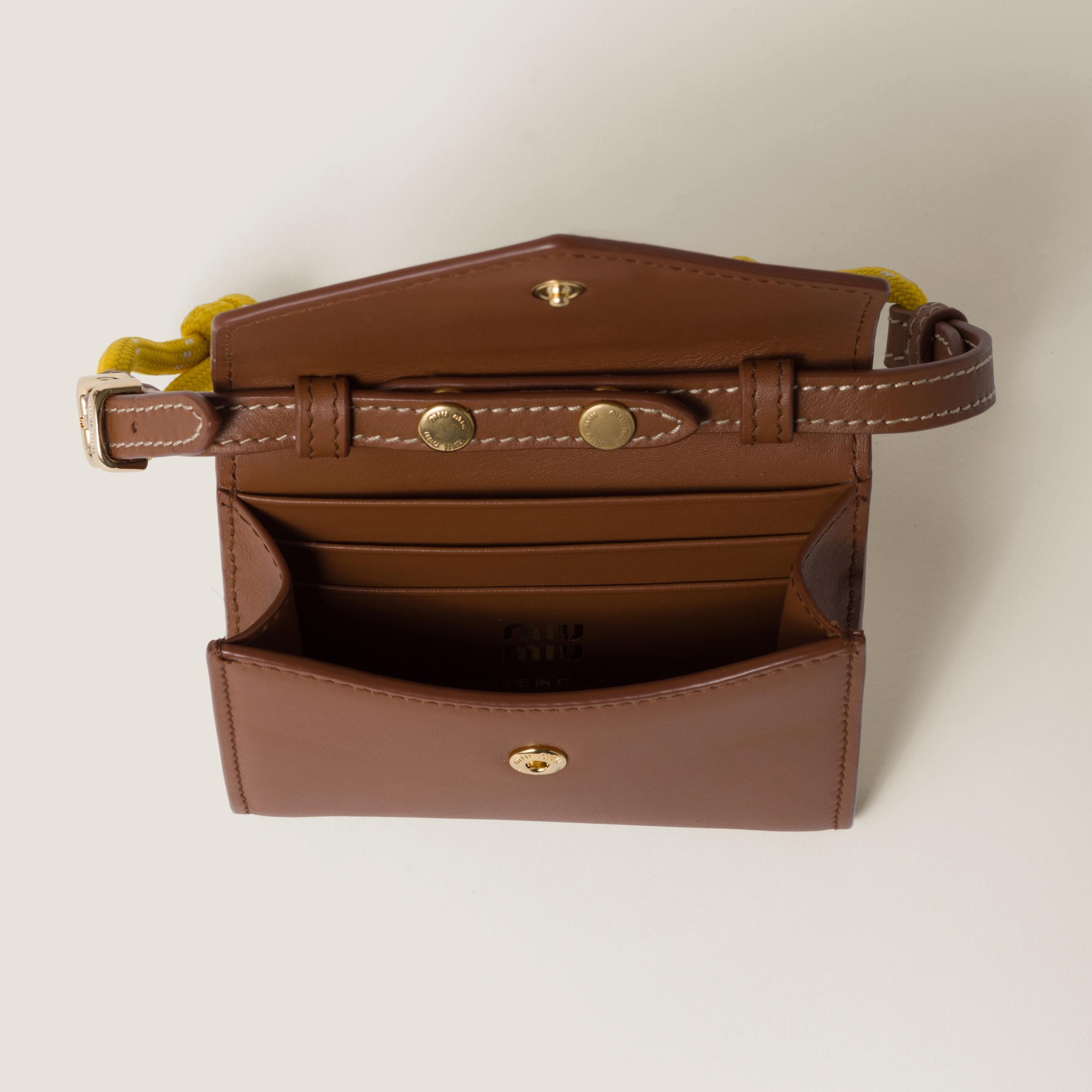 小物 miumiu archive mini wallet dark brown $_1.JPG?set_id=880000500F