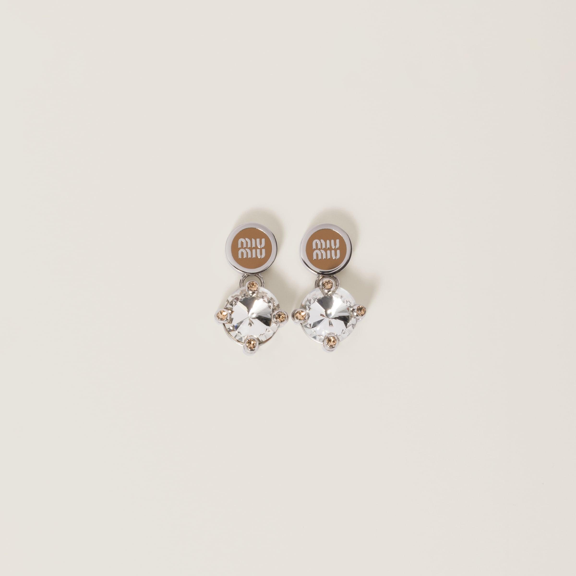 Miu Miu Earrings and ear cuffs for Women | Online Sale up to Miu Miu Earrings and ear cuffs for Women | Online Sale up to