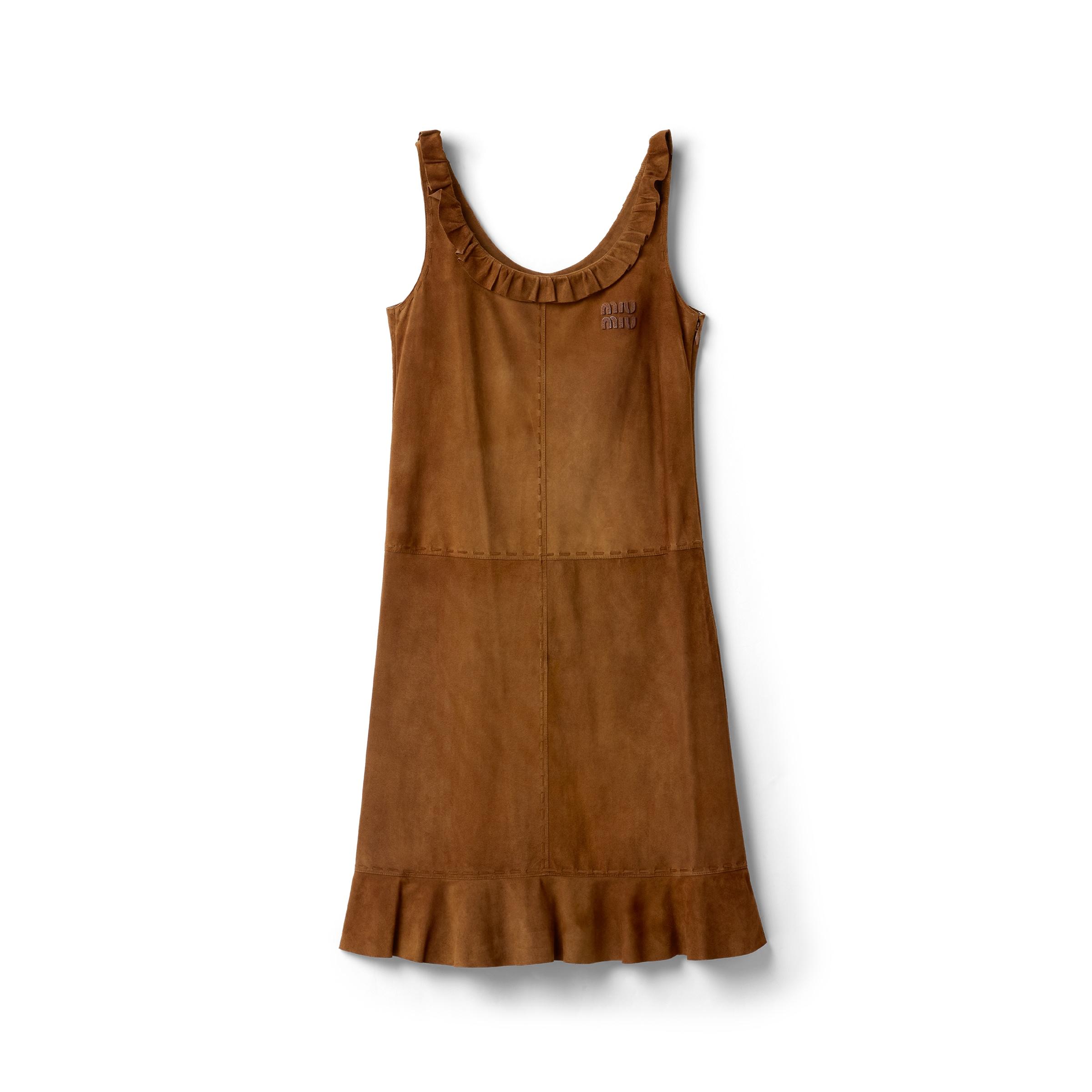 Brown Miu Miu Dresses for Women | Lyst