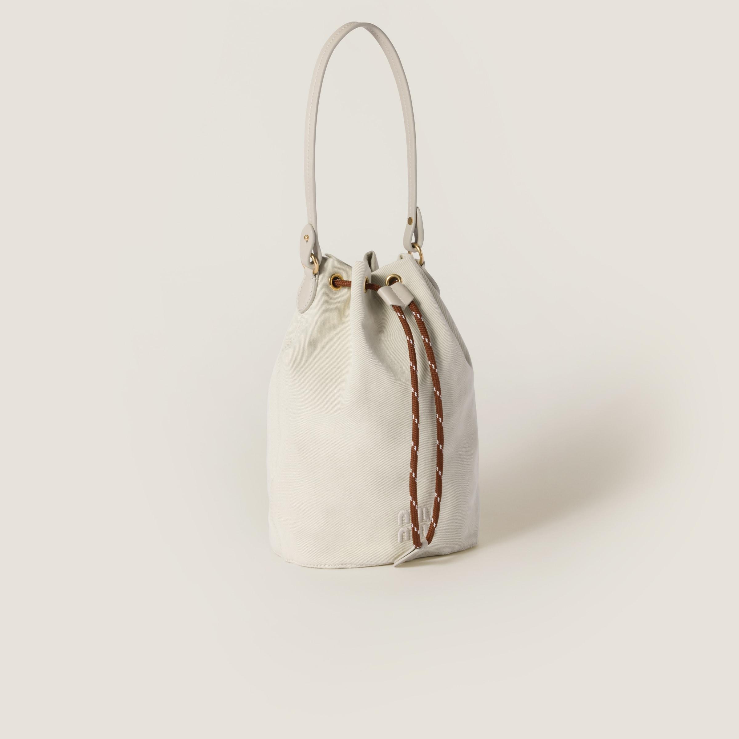 MIU MIU♦ Gabardine pouch Miu Miu Gabardine pouch | REVERSIBLE