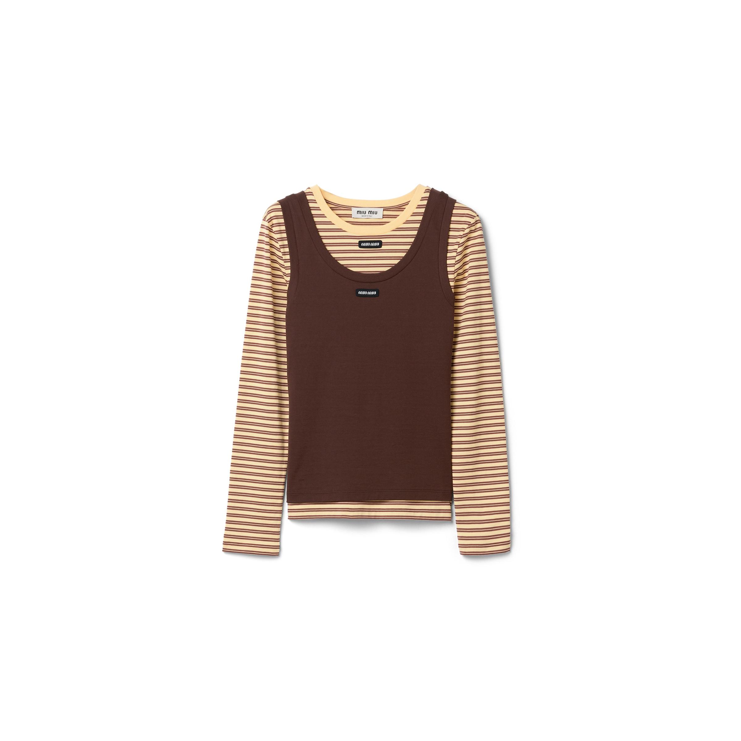 Miu Miu Sleeveless and tank tops for Women | Online Sale up to 62