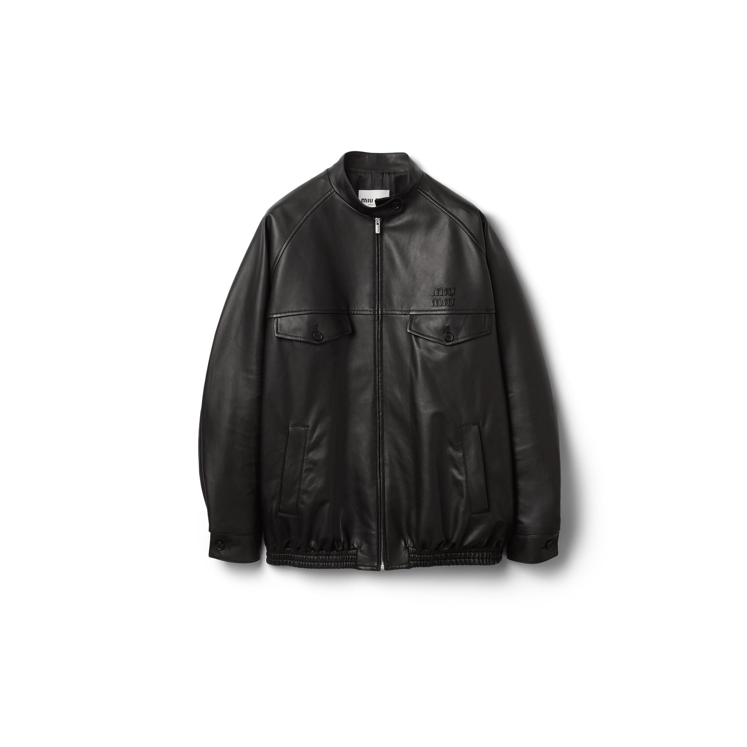 Miu Miu Leather jackets for Women | Online Sale up to 34% off | Lyst