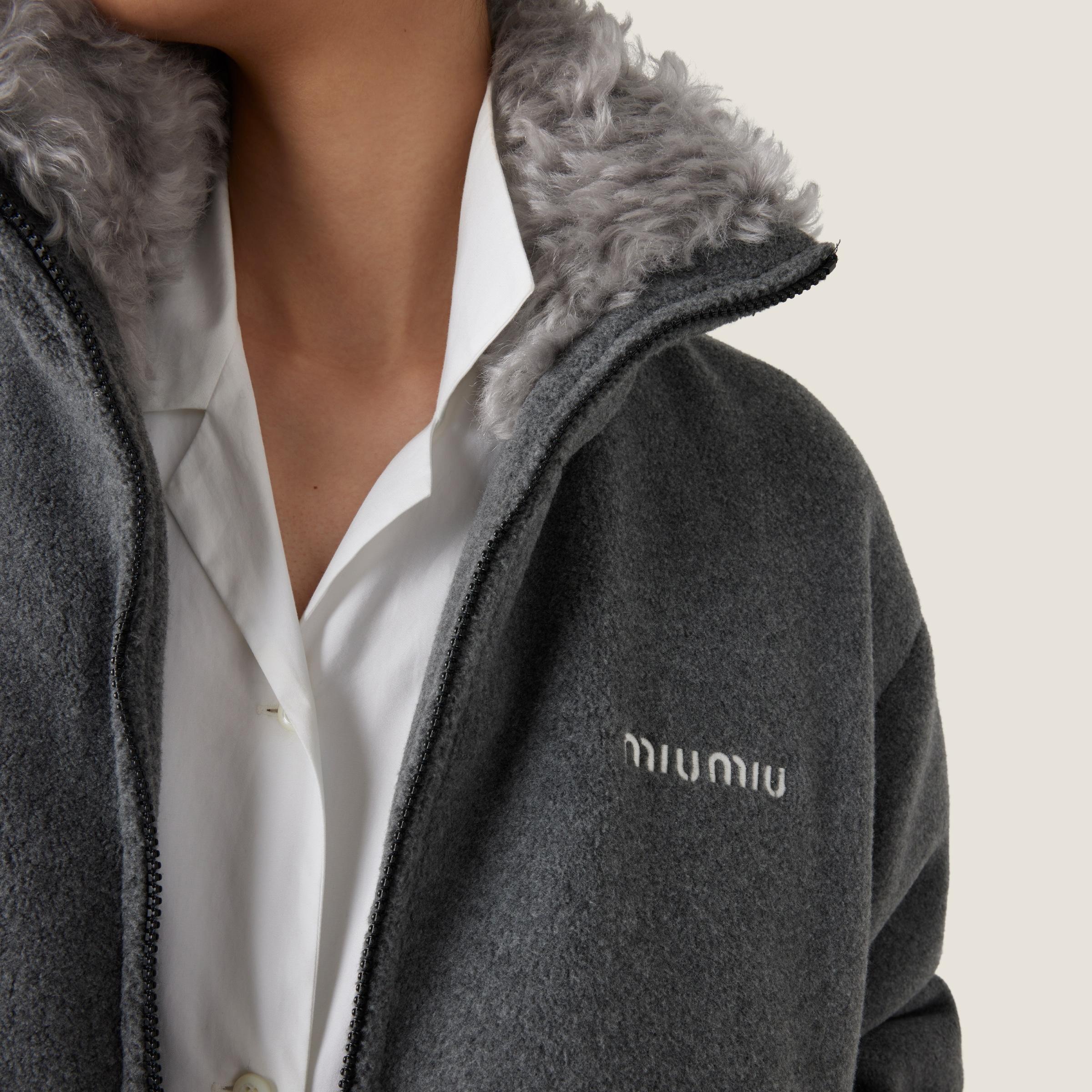 【関税&送料込】Miu Miu Recycled Polyester Hooded Down Jacke Miu Miu Recycled polyester hooded jacket | The Fashion Square