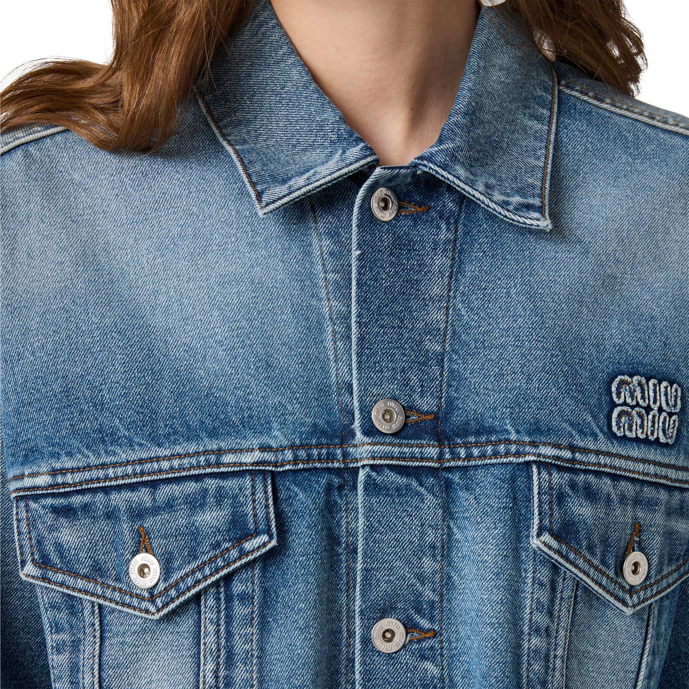 Miu Miu Jean and denim jackets for Women | Online Sale up to 42 